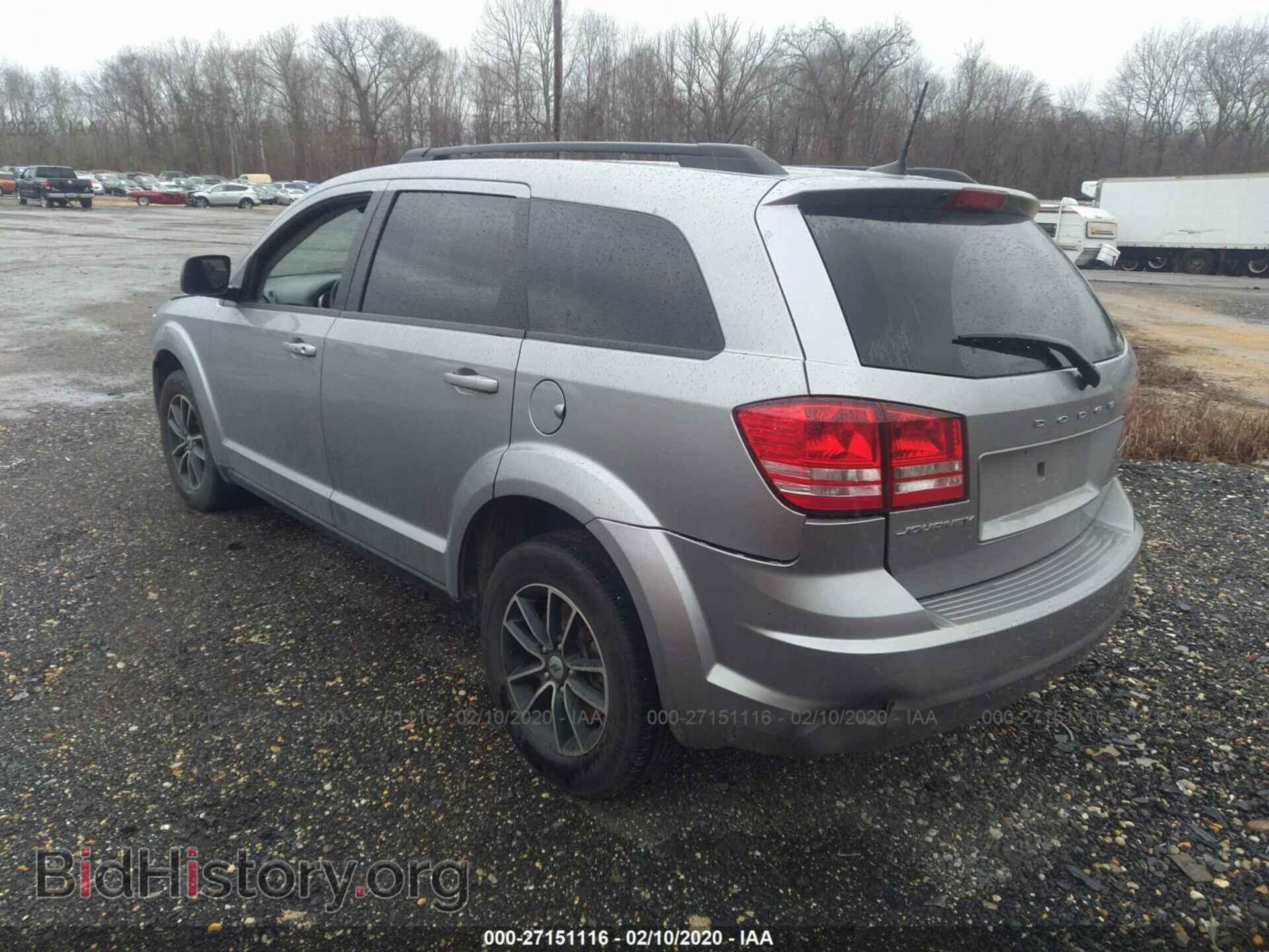 2018 DODGE JOURNEY - VIN: 3C4PDCAB4JT506715 - Фото 3