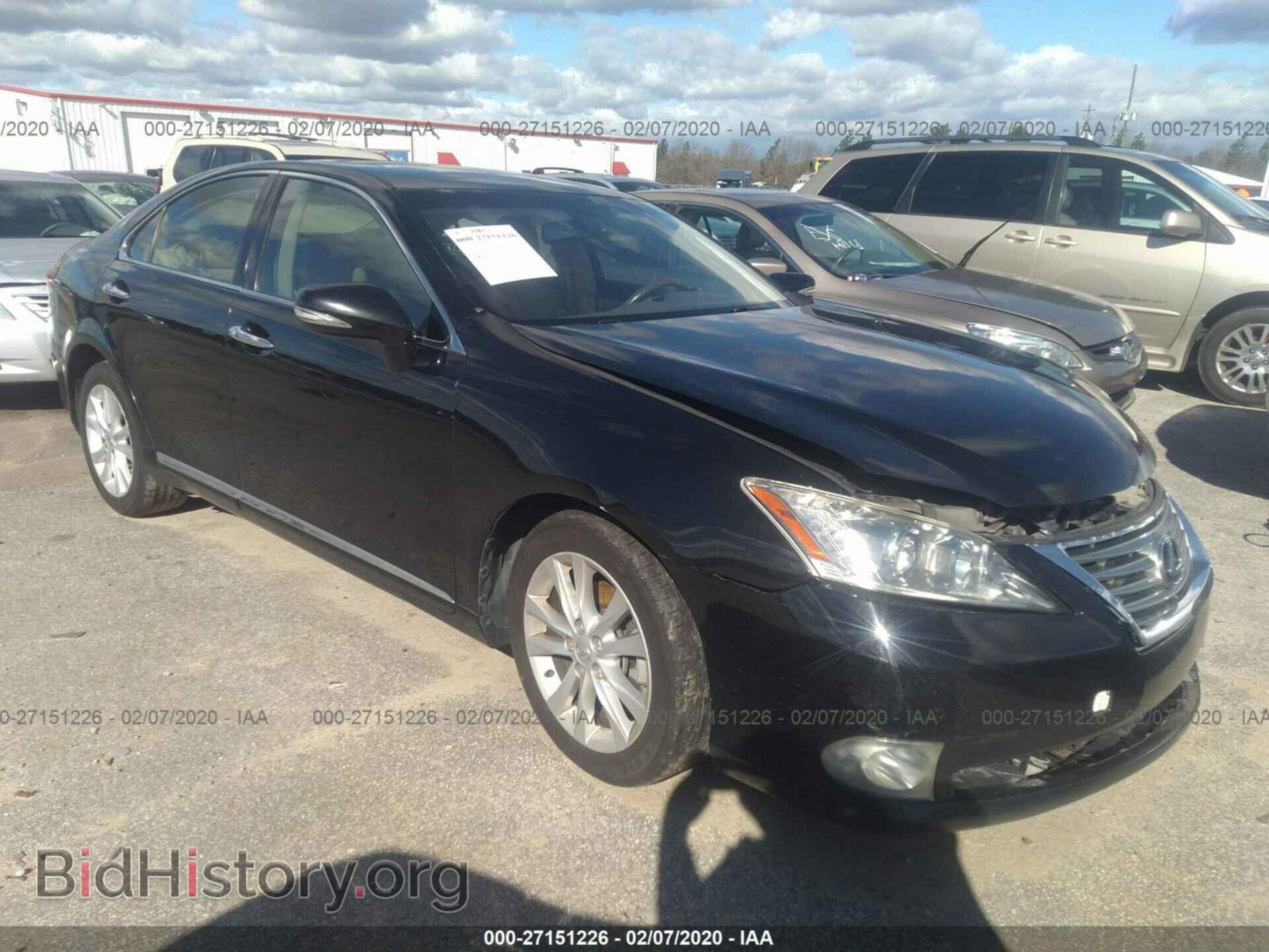 Photo JTHBK1EG9A2369457 - LEXUS ES 2010