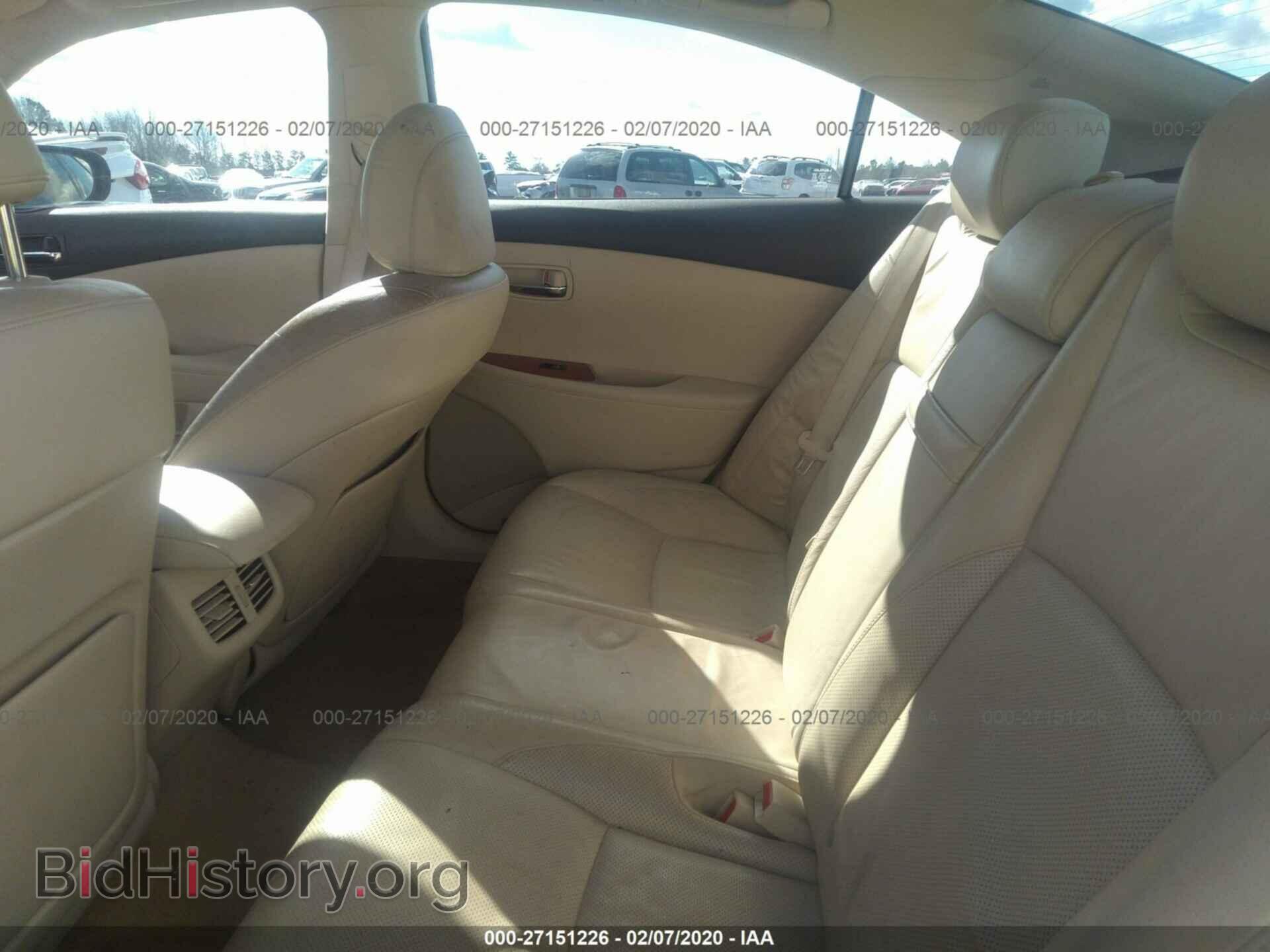 2010 LEXUS ES - VIN: JTHBK1EG9A2369457 - Фото 8