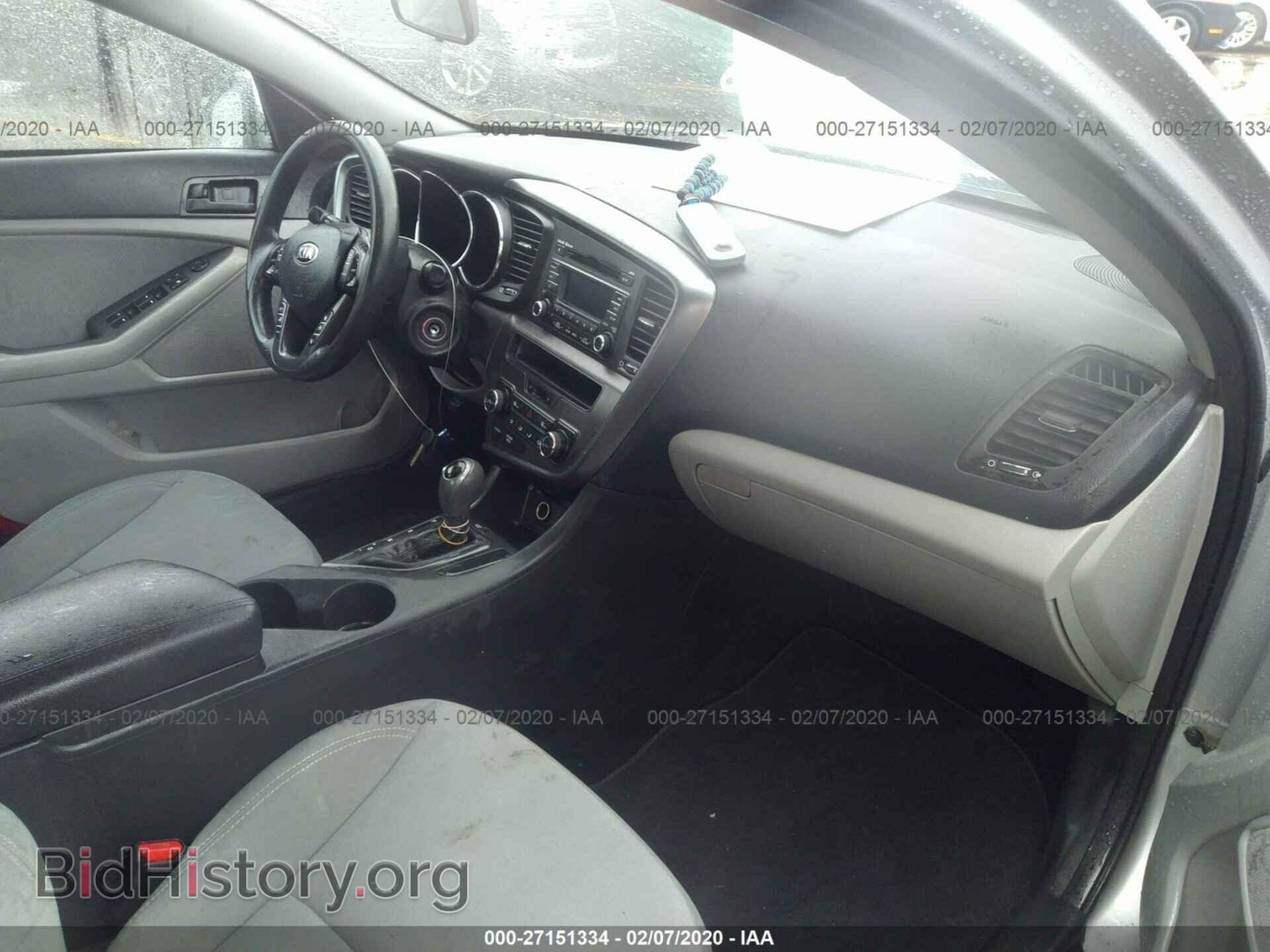 2013 KIA OPTIMA - VIN: KNAGM4A71D5363984 - Фото 5