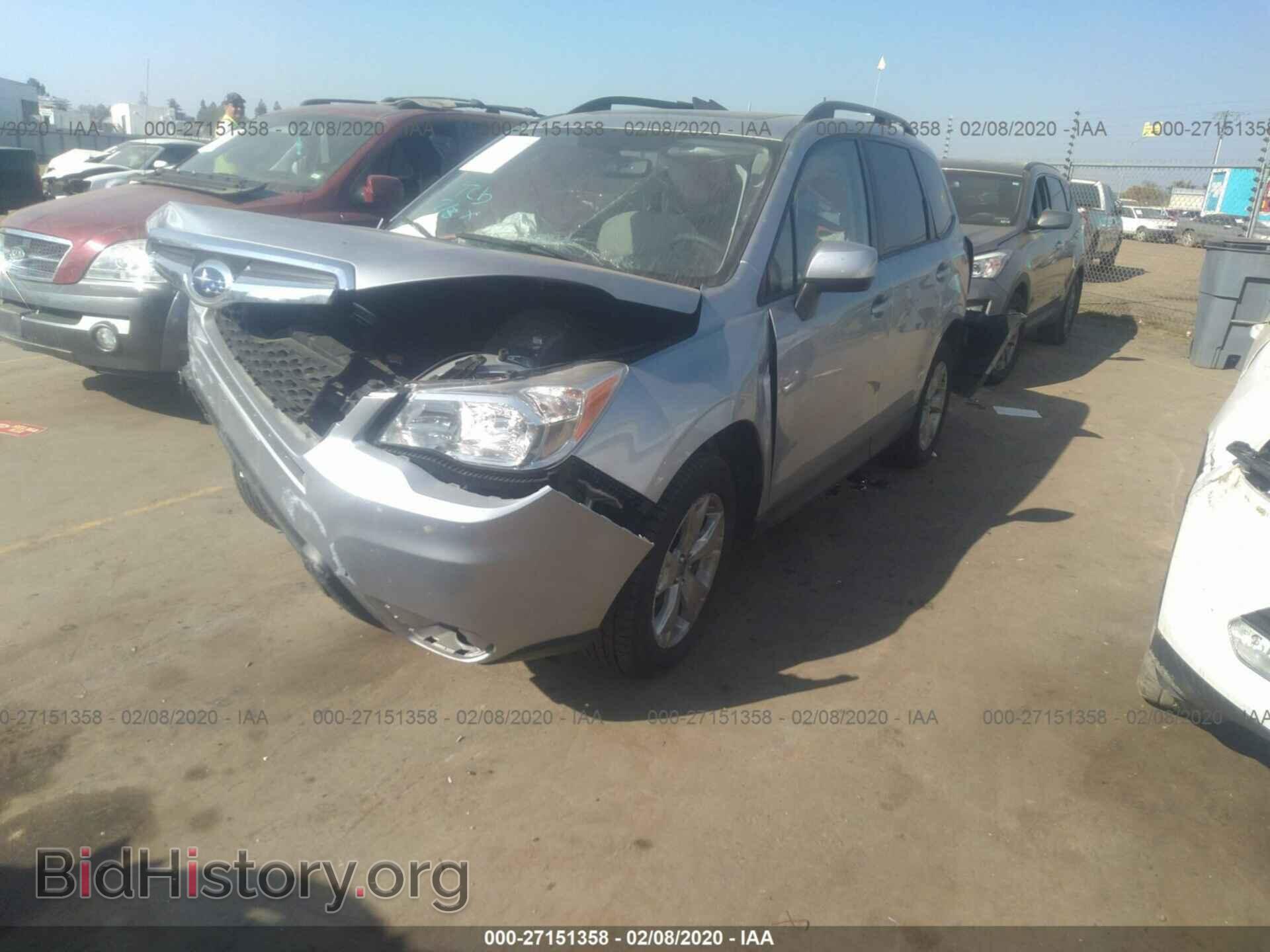 2014 SUBARU FORESTER - VIN: JF2SJAEC3EH548194 - Фото 2