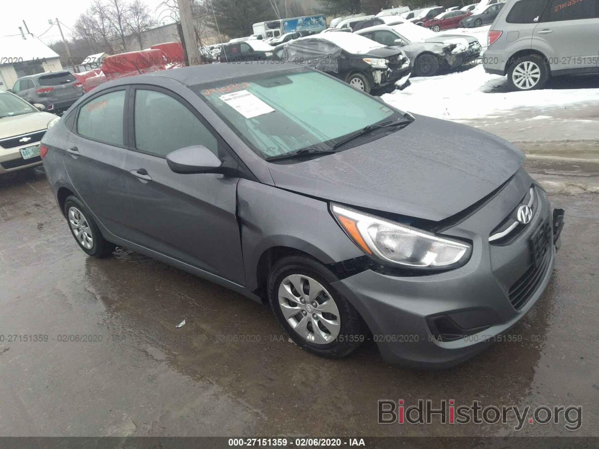 Photo KMHCT4AEXHU308167 - HYUNDAI ACCENT 2017