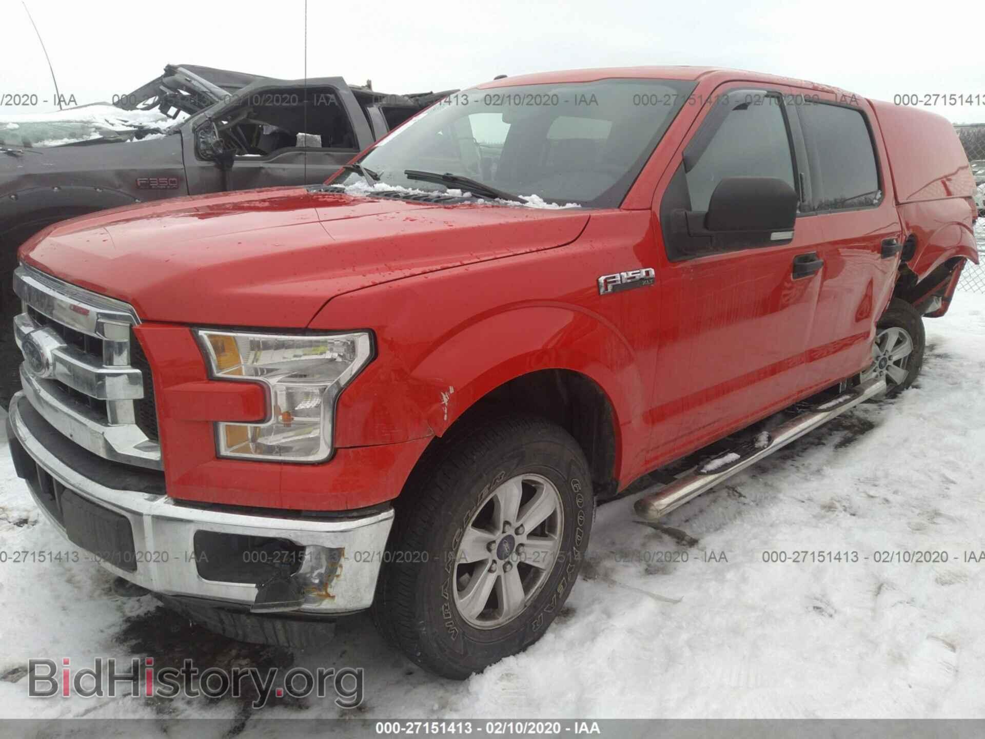 2016 FORD F150 - VIN: 1FTEW1E86GFA78606 - Фото 2