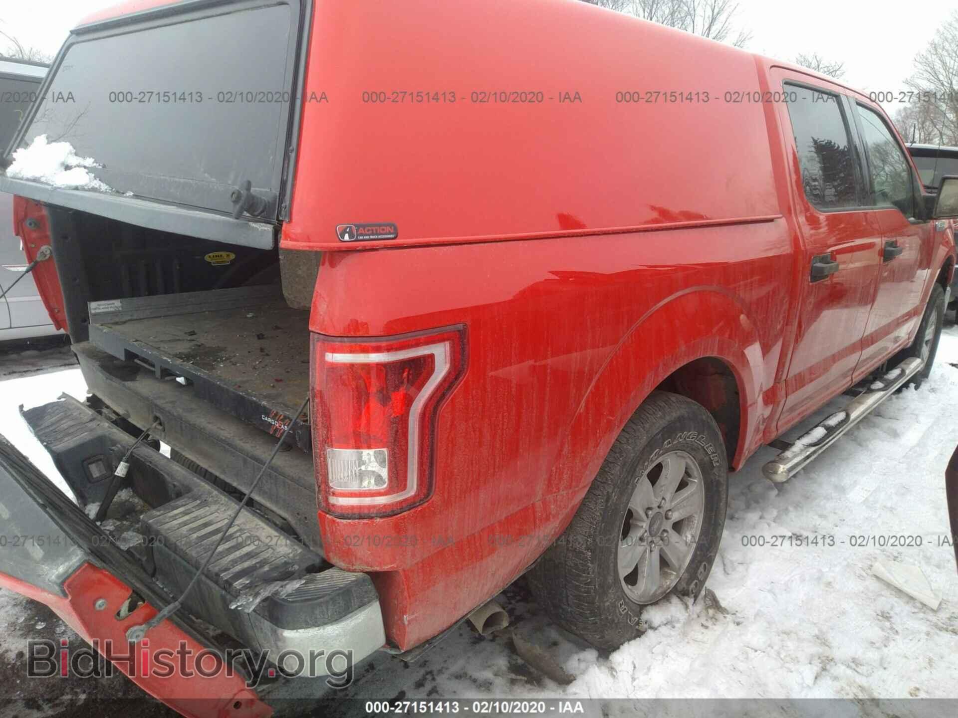 2016 FORD F150 - VIN: 1FTEW1E86GFA78606 - Фото 4
