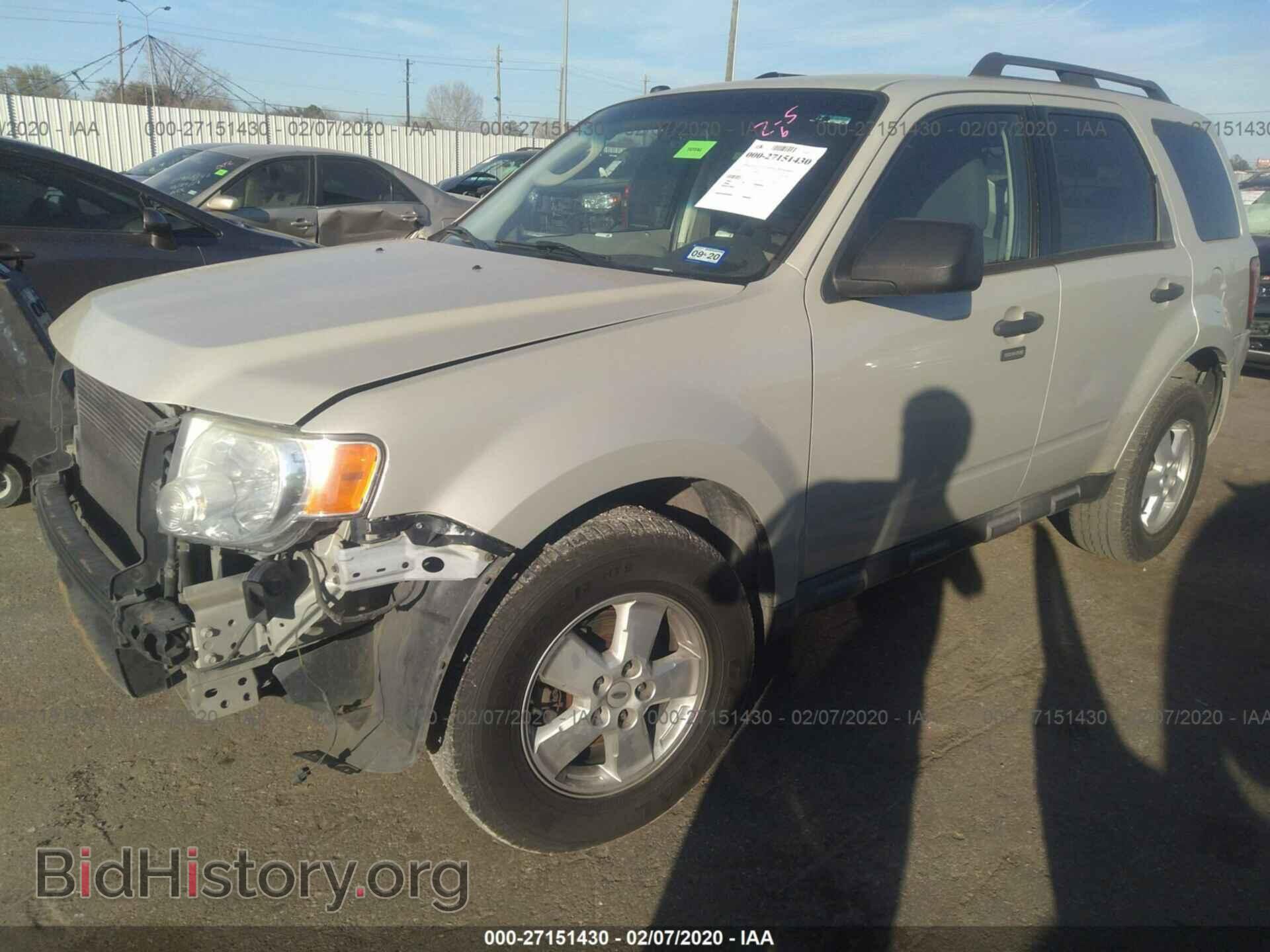 2009 FORD ESCAPE - VIN: 1FMCU03G59KA32451 - Фото 2