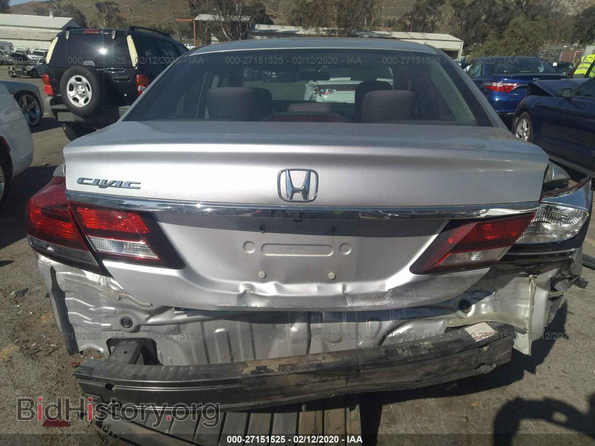 2013 Honda Civic - VIN: 19XFB2F58DE206196 - Фото 6