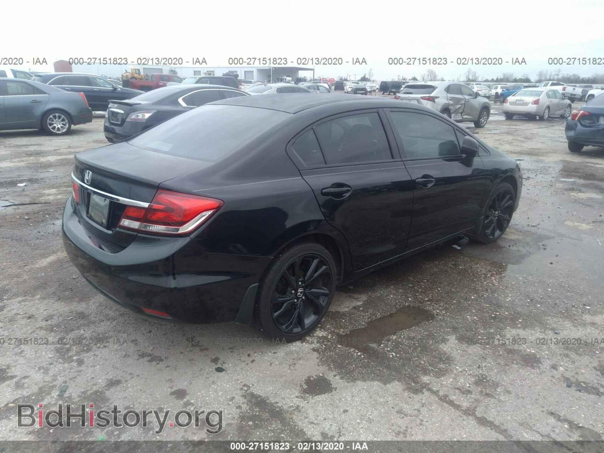 2013 HONDA CIVIC - VIN: 2HGFB2F81DH538139 - Фото 4