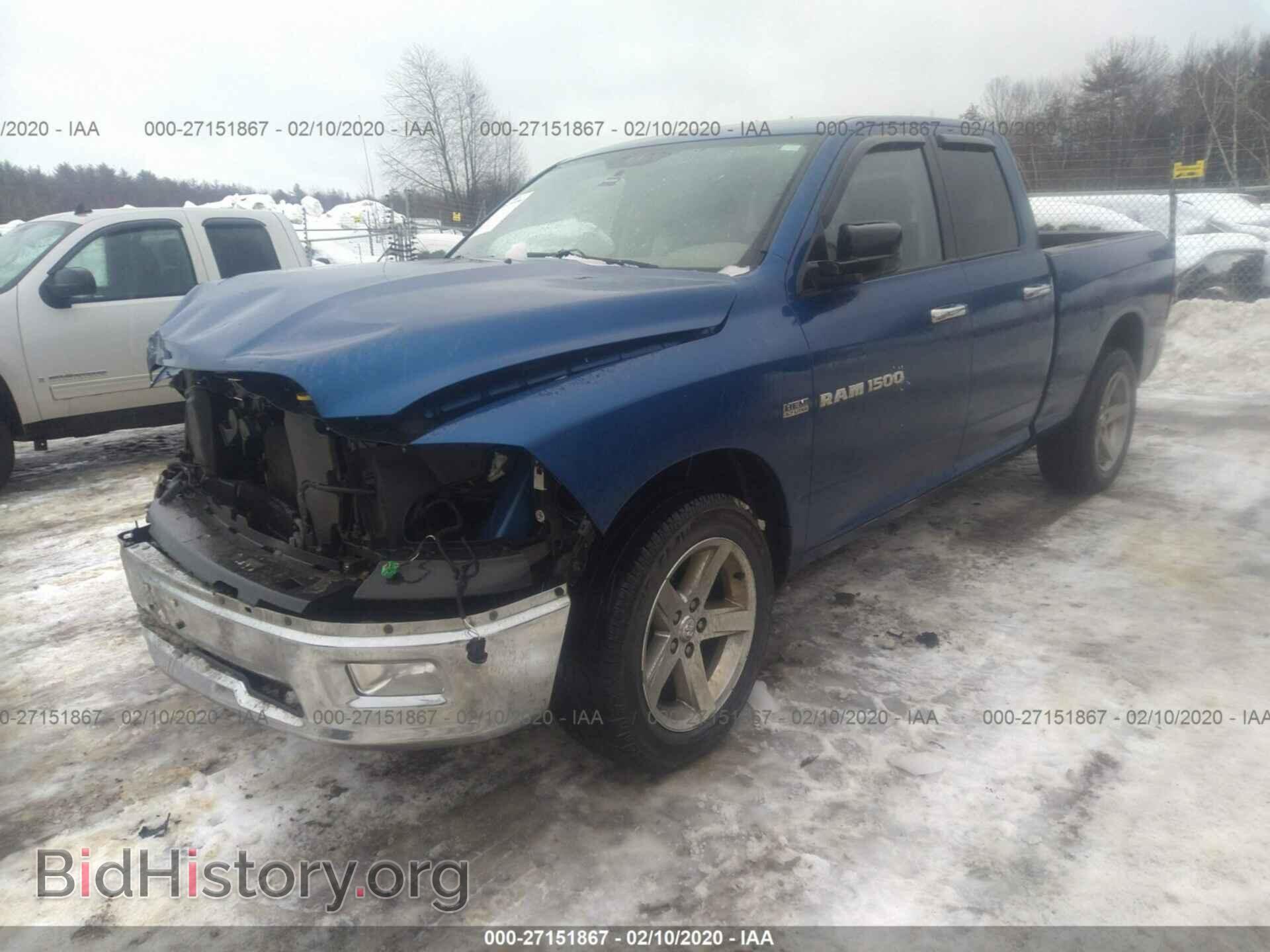 2011 DODGE RAM 1500 - VIN: 1D7RV1GT1BS678199 - Фото 2