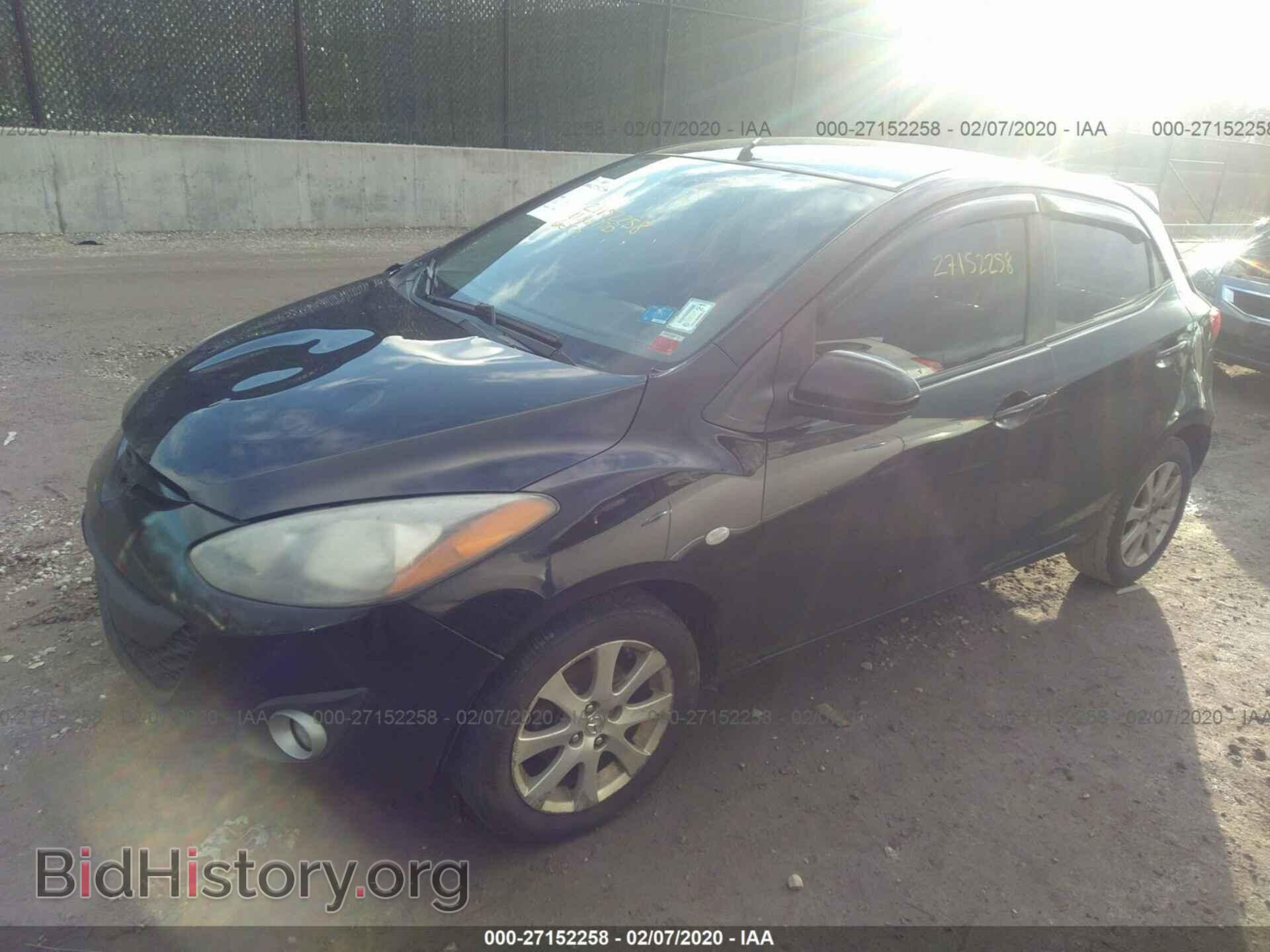 2011 MAZDA MAZDA2 - VIN: JM1DE1HZ3B0107526 - Фото 2