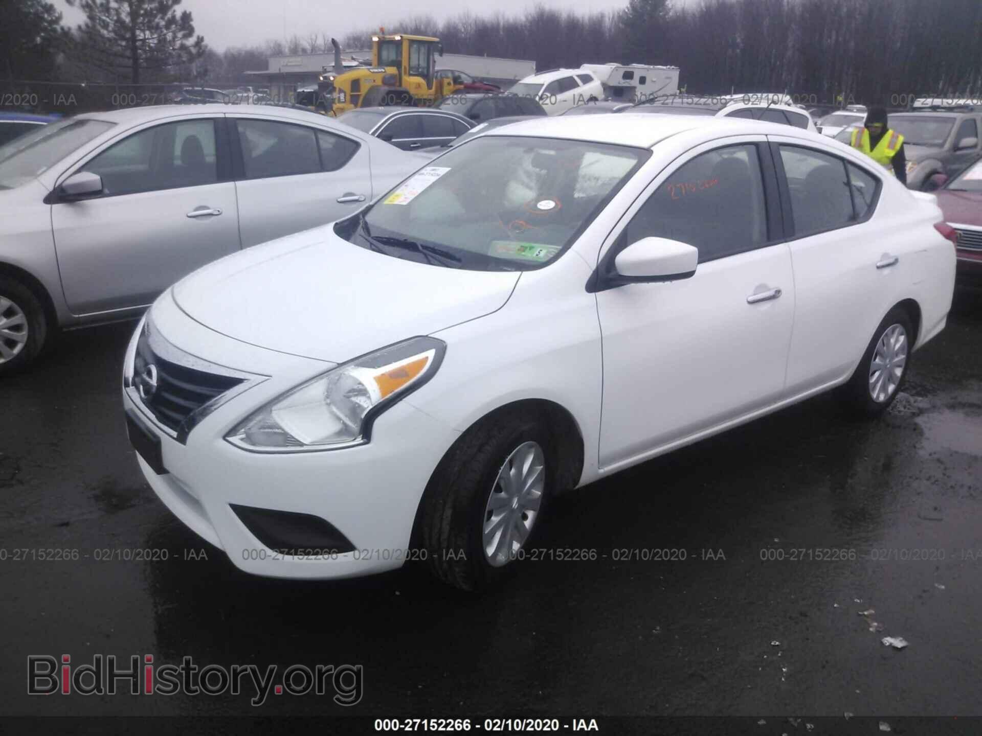 2019 NISSAN VERSA - VIN: 3N1CN7AP6KL868614 - Фото 2
