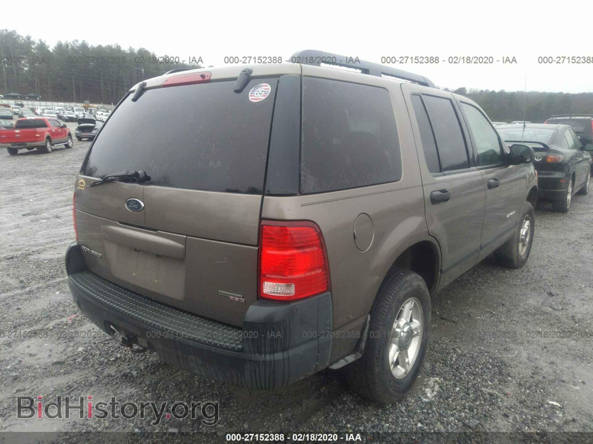 2005 FORD EXPLORER - VIN: 1FMZU72K25UA44189 - Фото 4