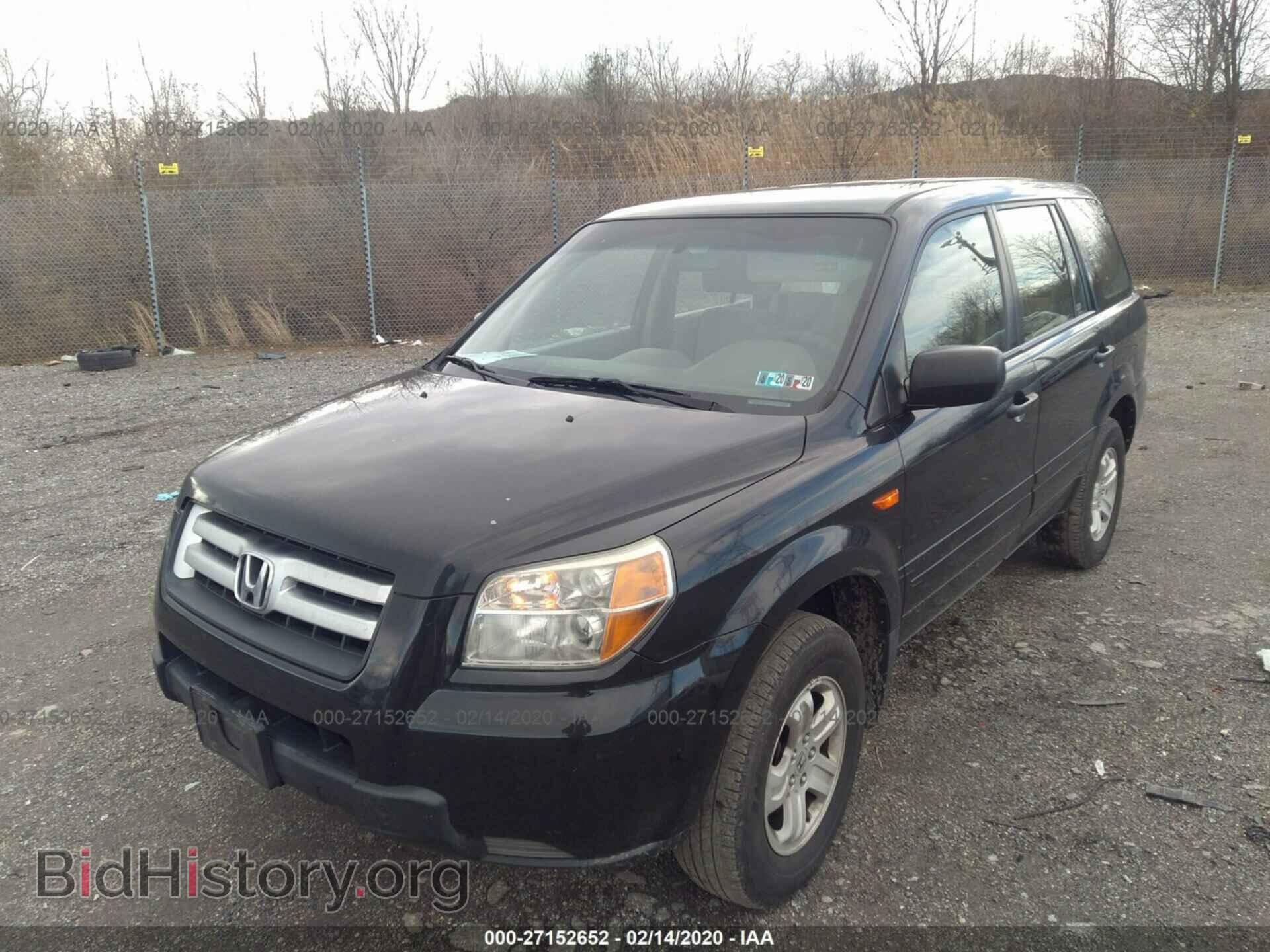 2006 HONDA PILOT - VIN: 2HKYF18136H530351 - Фото 2