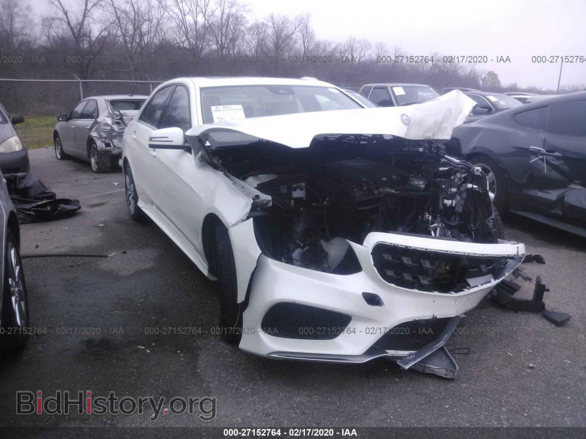 Photo WDDHF5KB8GB196271 - MERCEDES-BENZ E 2016