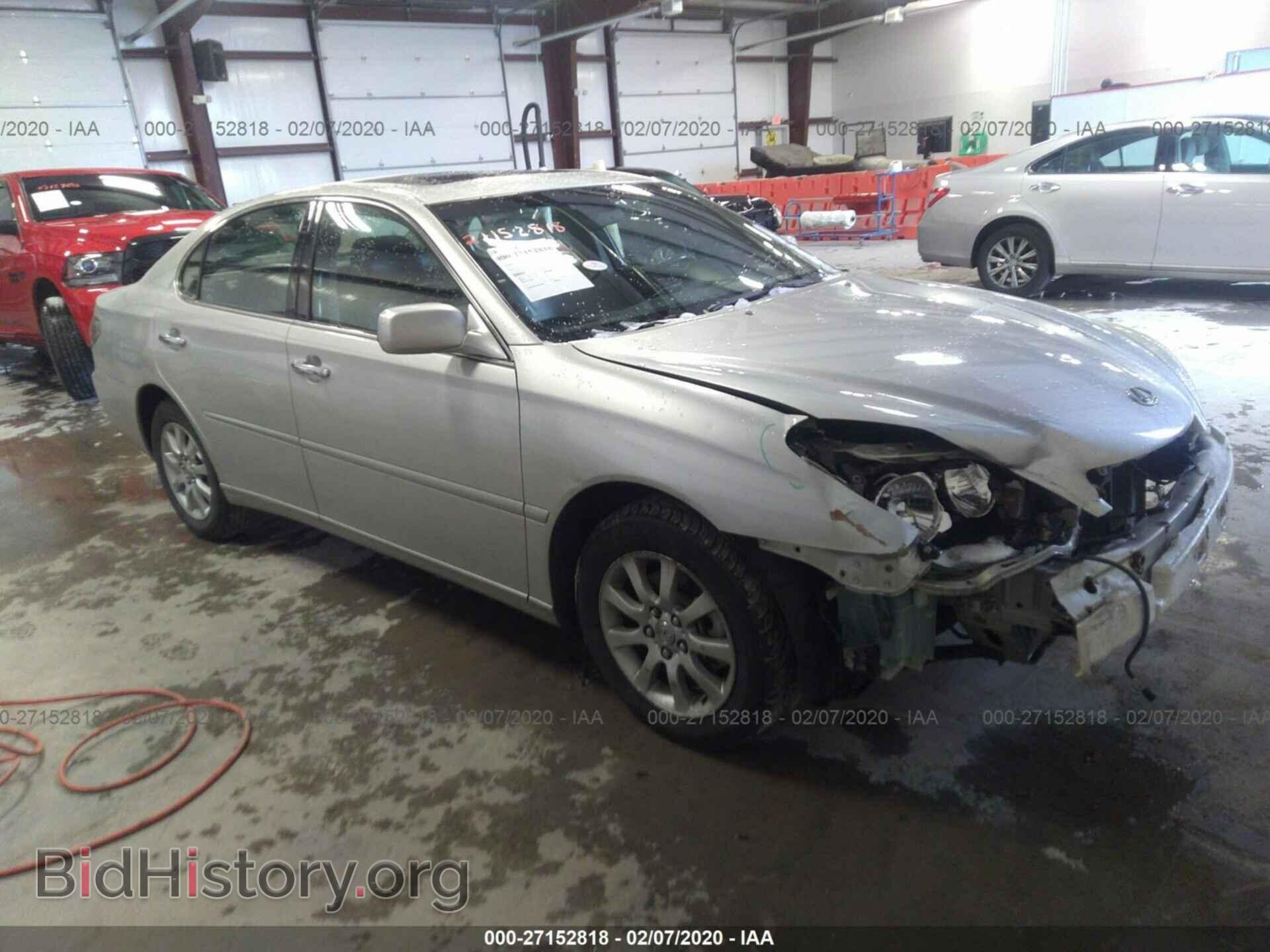 Photo JTHBF30G820024019 - LEXUS ES 2002
