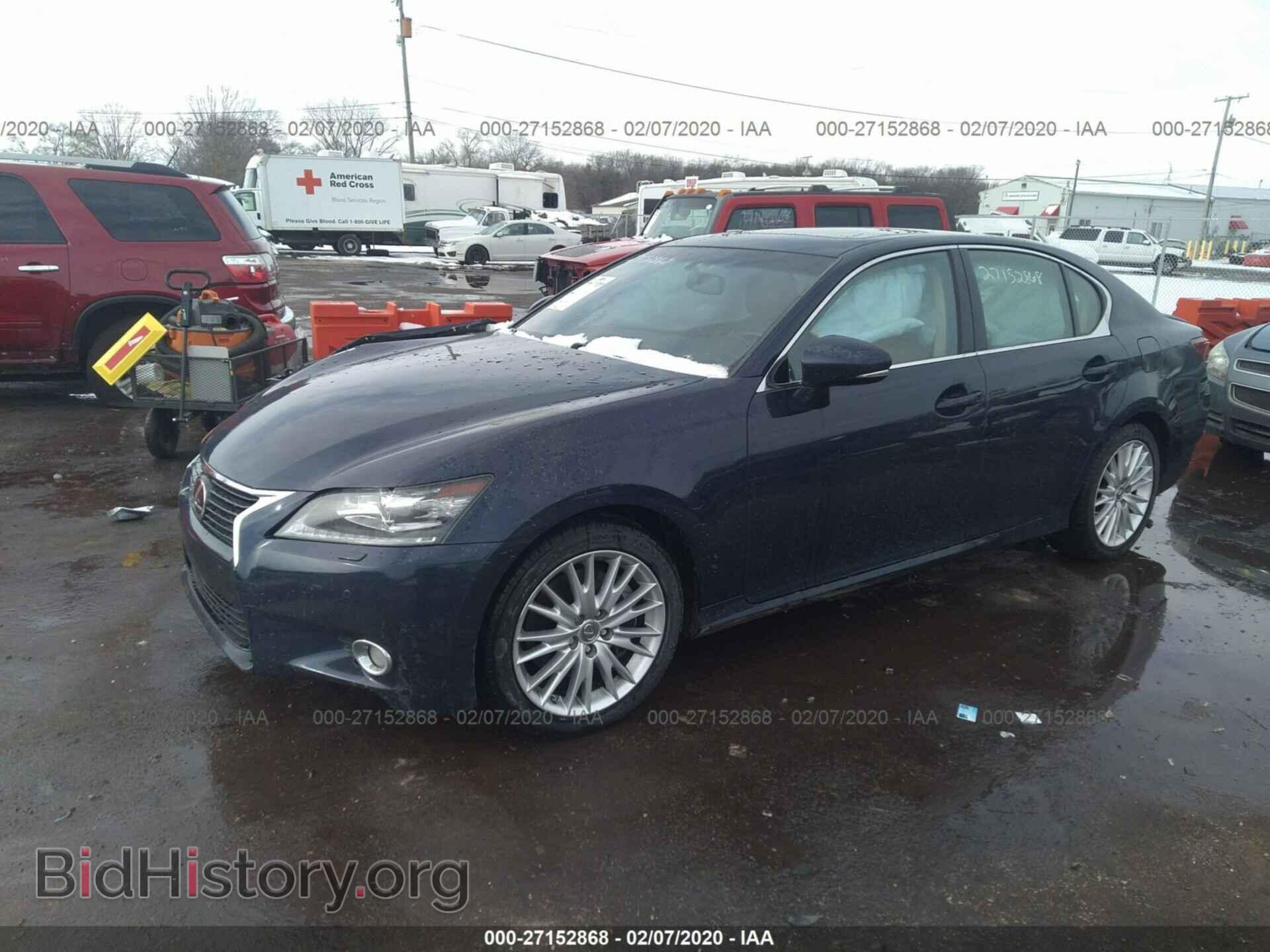 2013 LEXUS GS - VIN: JTHCE1BL0D5015634 - Фото 2