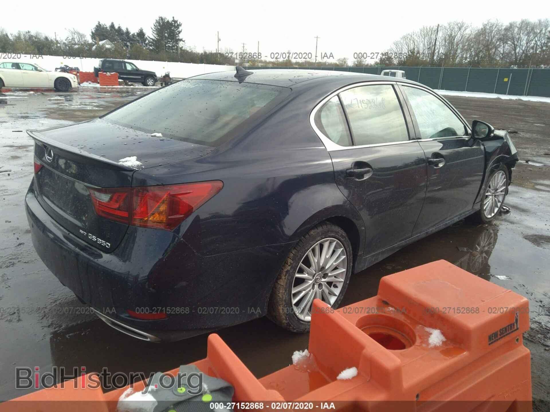 2013 LEXUS GS - VIN: JTHCE1BL0D5015634 - Фото 4