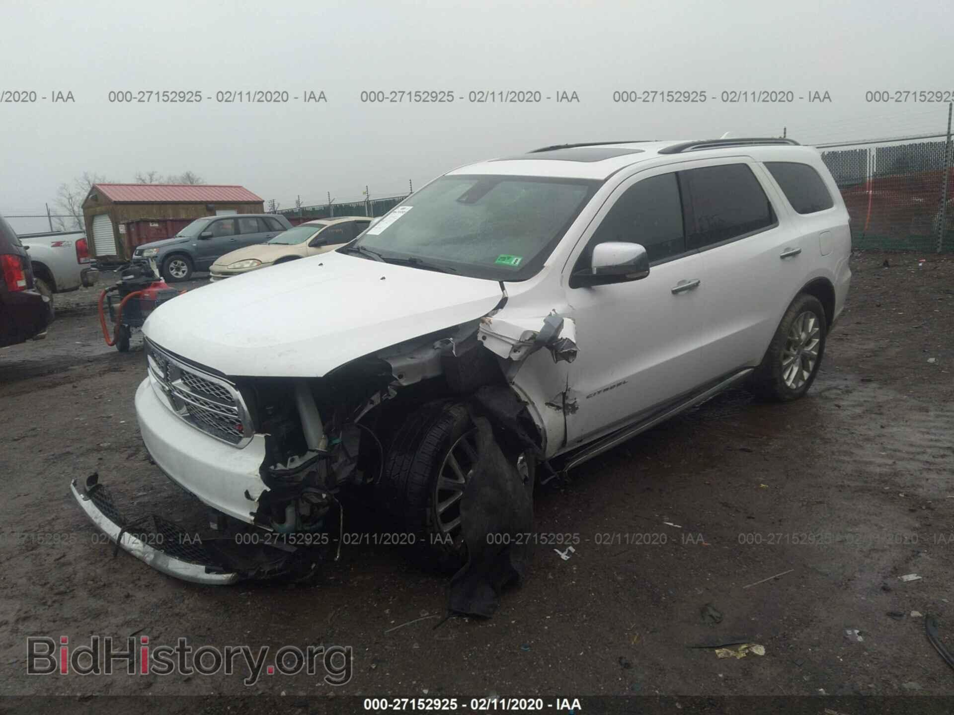 2014 DODGE DURANGO - VIN: 1C4RDJEG3EC323620 - Фото 2