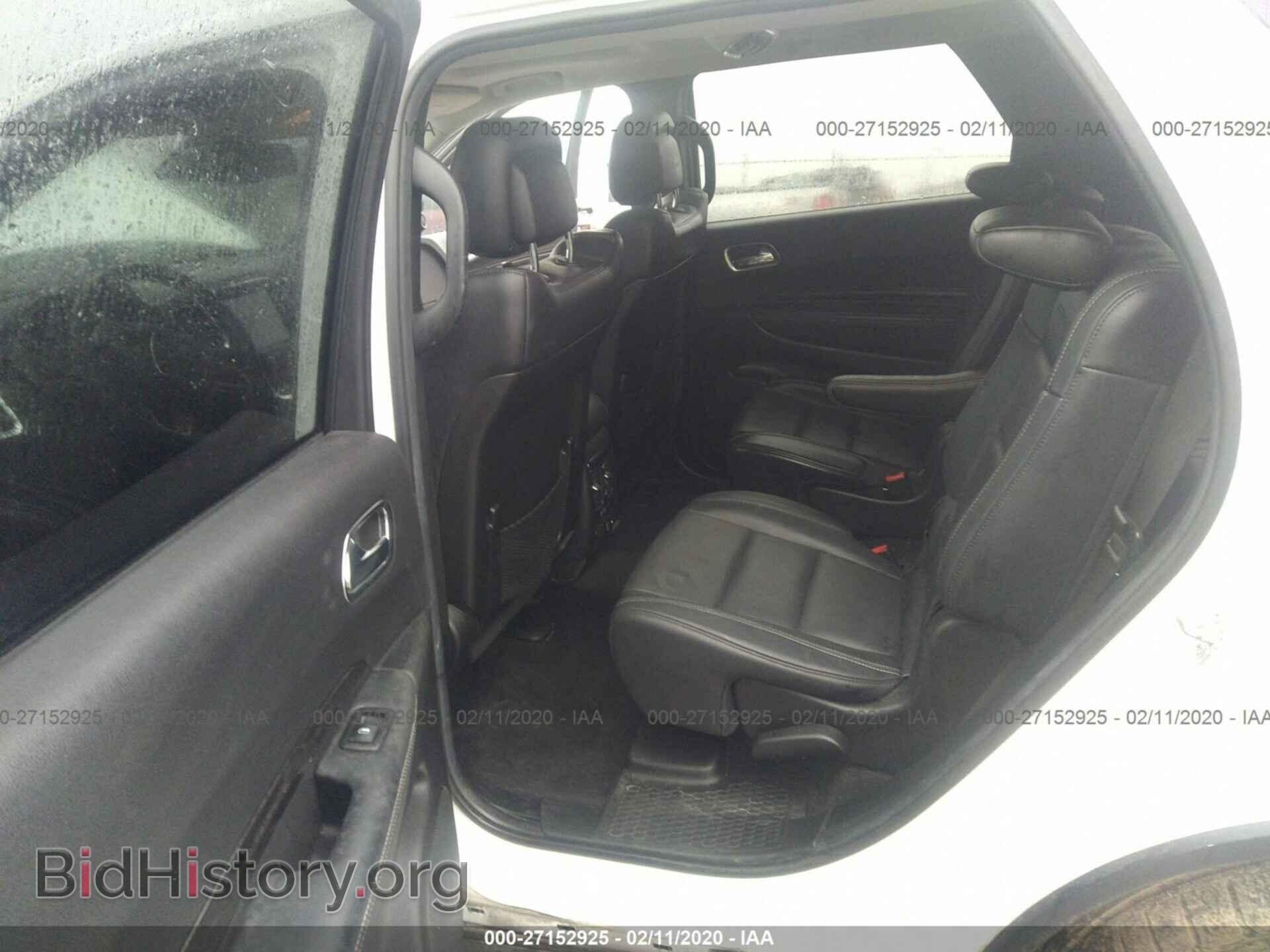 2014 DODGE DURANGO - VIN: 1C4RDJEG3EC323620 - Фото 8