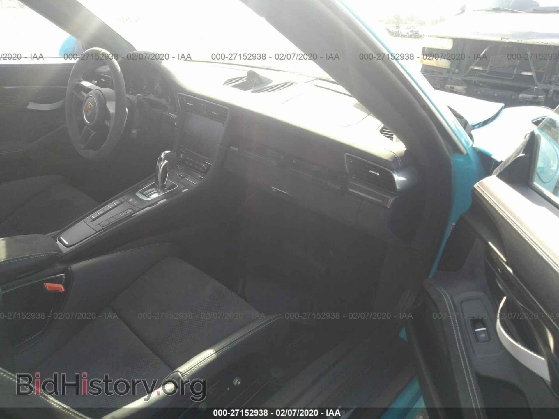 2019 PORSCHE 911 - VIN: WP0AF2A92KS164952 - Фото 5
