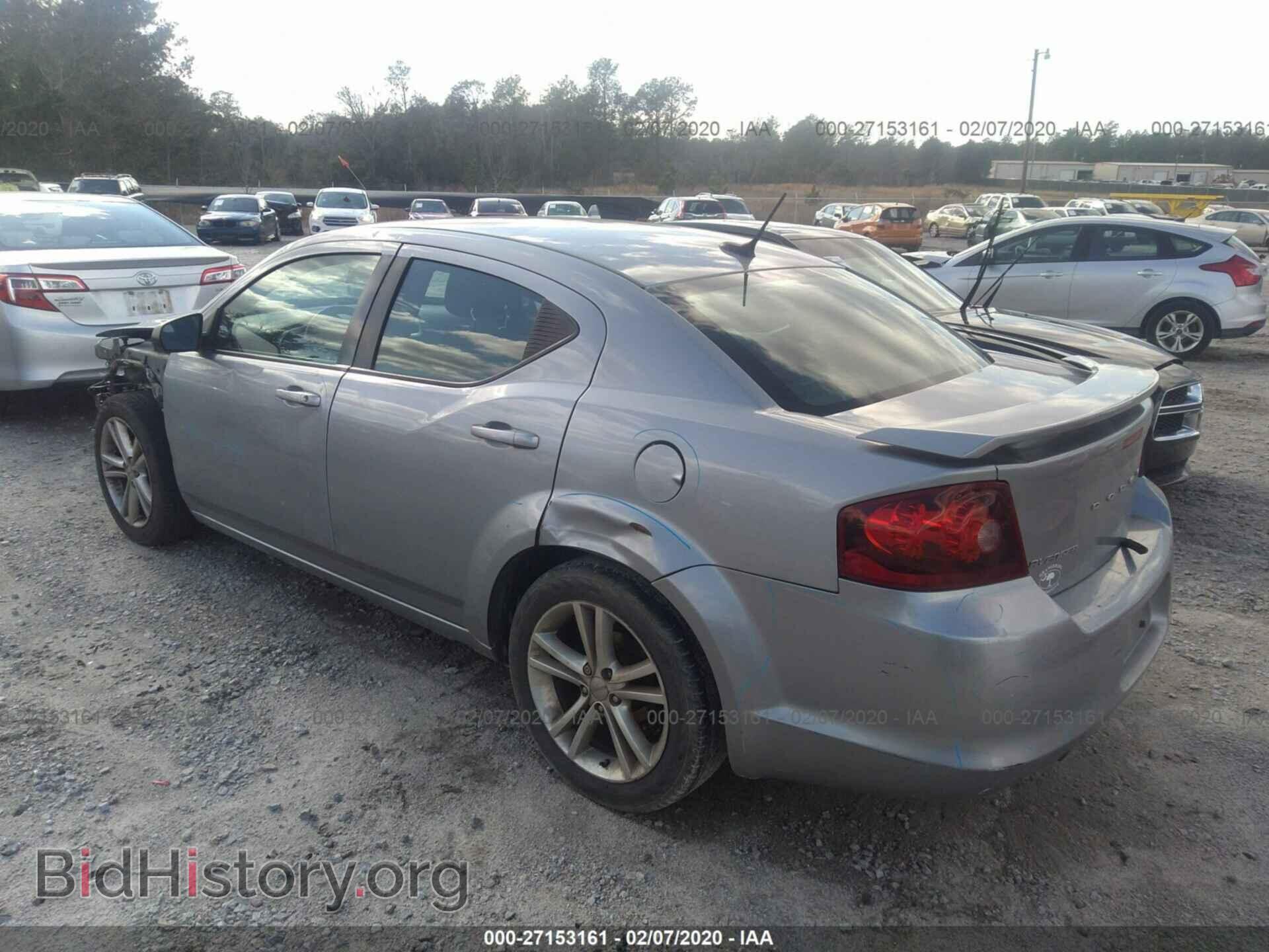 2014 DODGE AVENGER - VIN: 1C3CDZAG0EN180676 - Фото 3