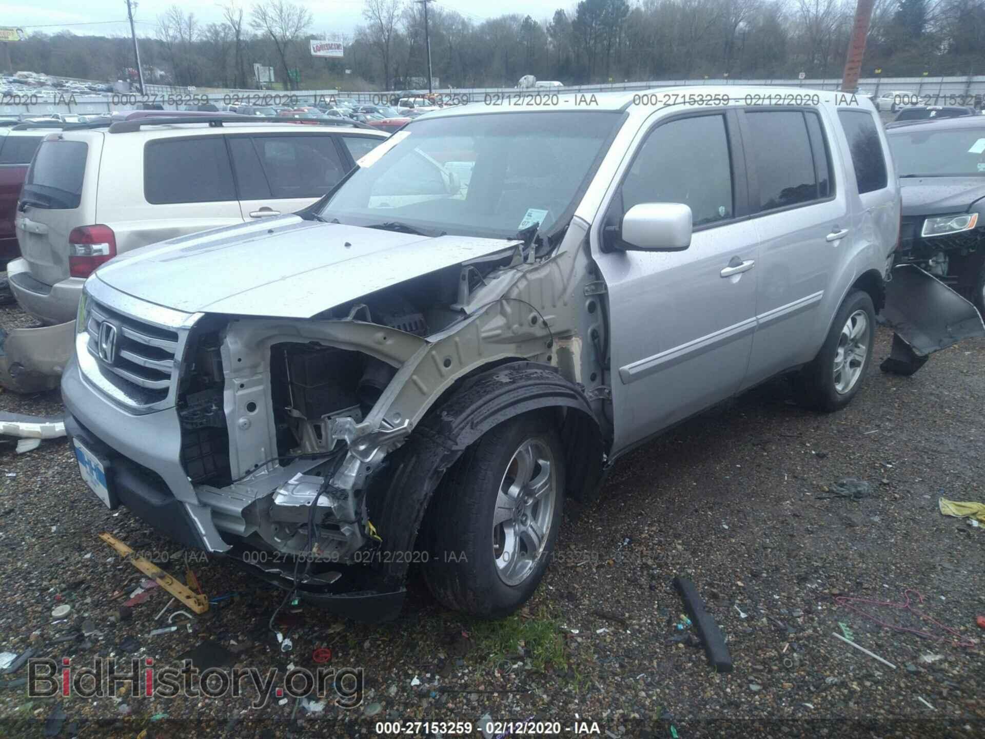 2013 HONDA PILOT - VIN: 5FNYF3H43DB019031 - Photo 2