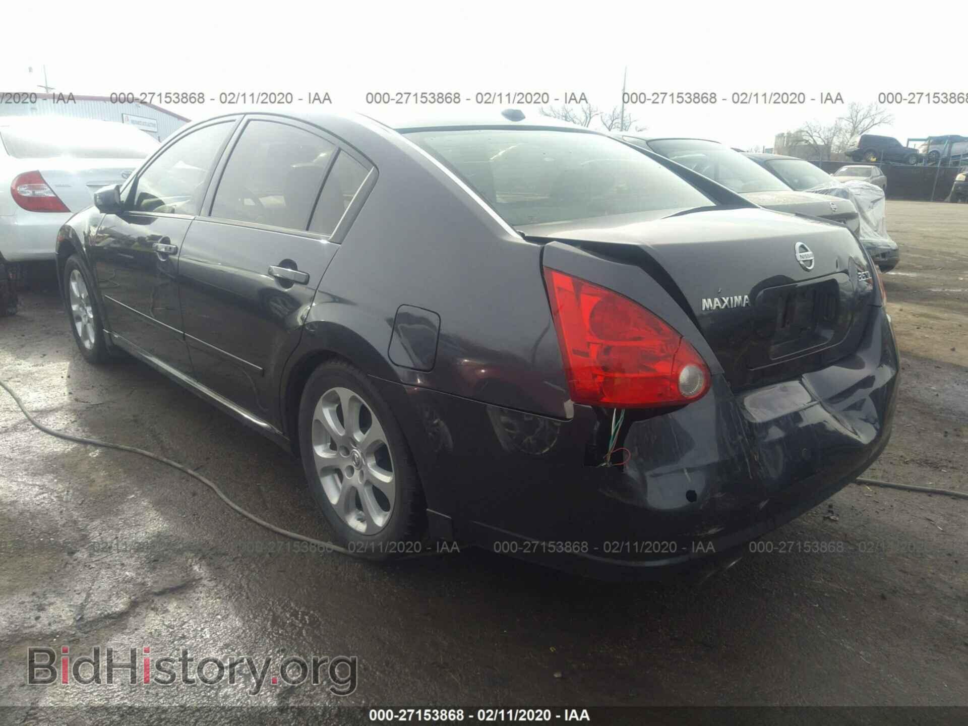 2008 NISSAN MAXIMA - VIN: 1N4BA41E38C808401 - Фото 3