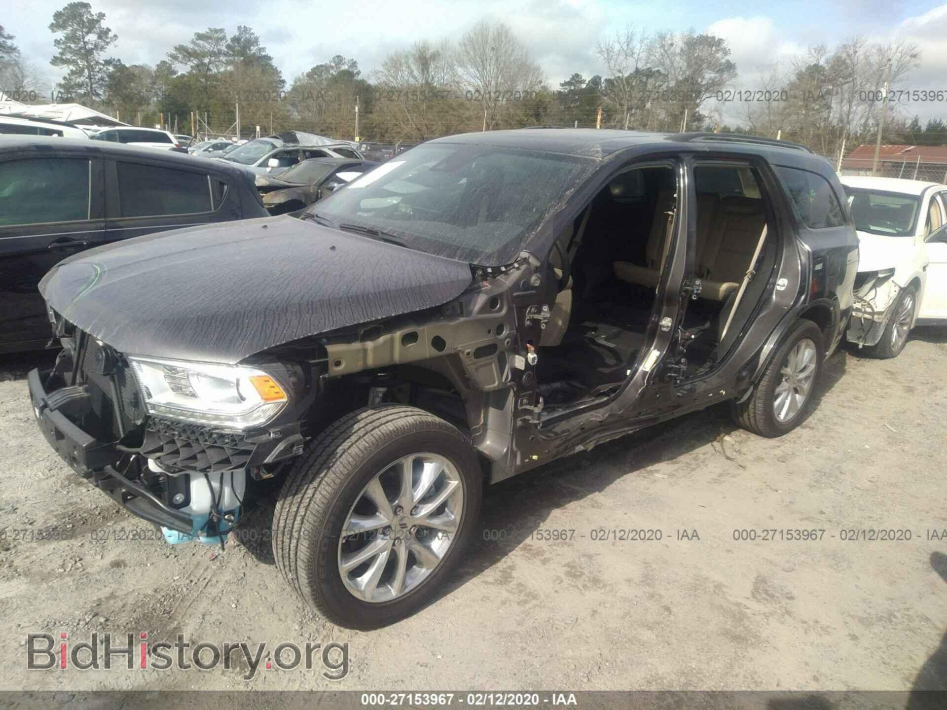 2019 DODGE DURANGO - VIN: 1C4RDHEG7KC534954 - Фото 2