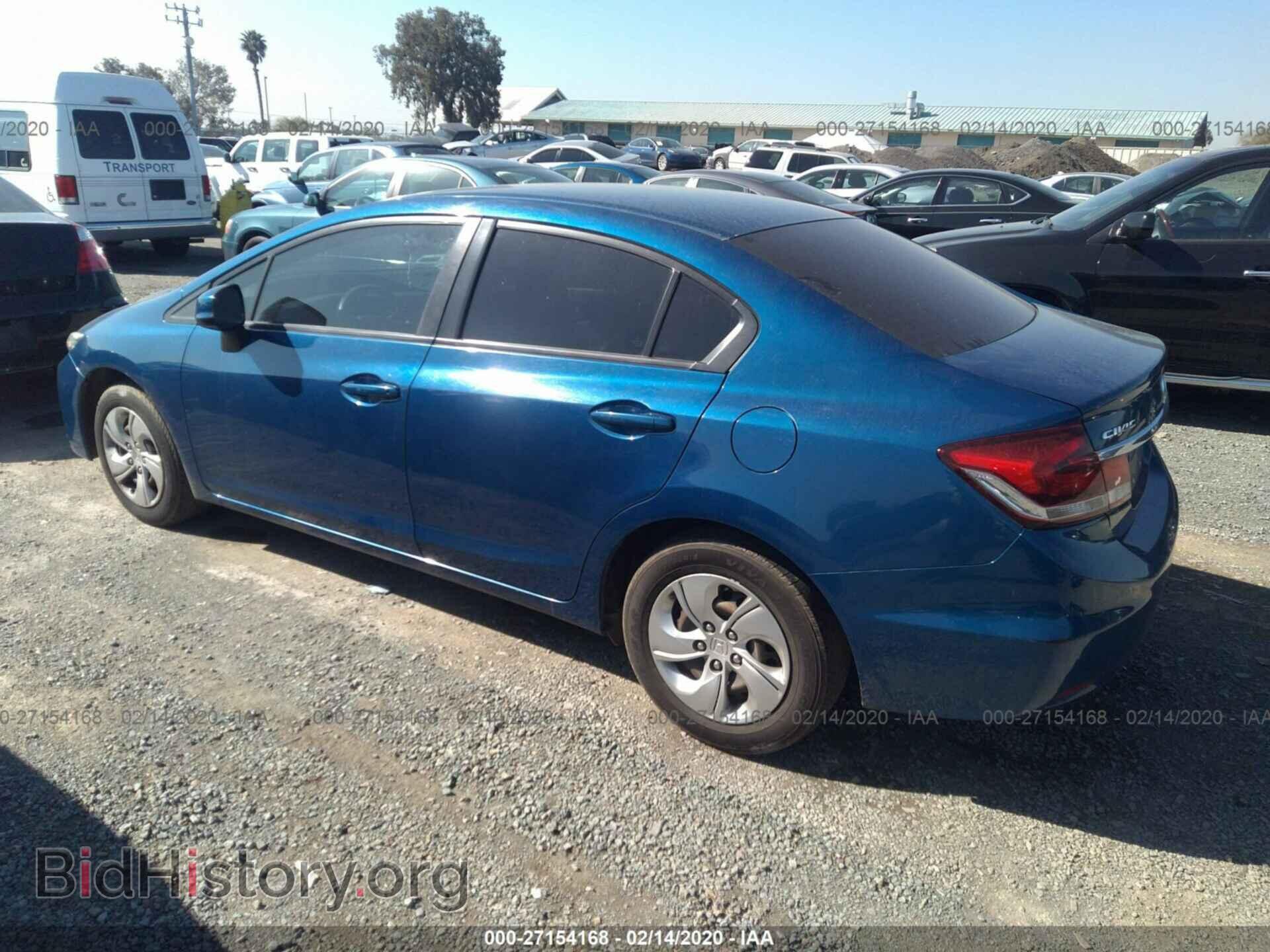 2013 HONDA CIVIC - VIN: 19XFB2F51DE259693 - Фото 3