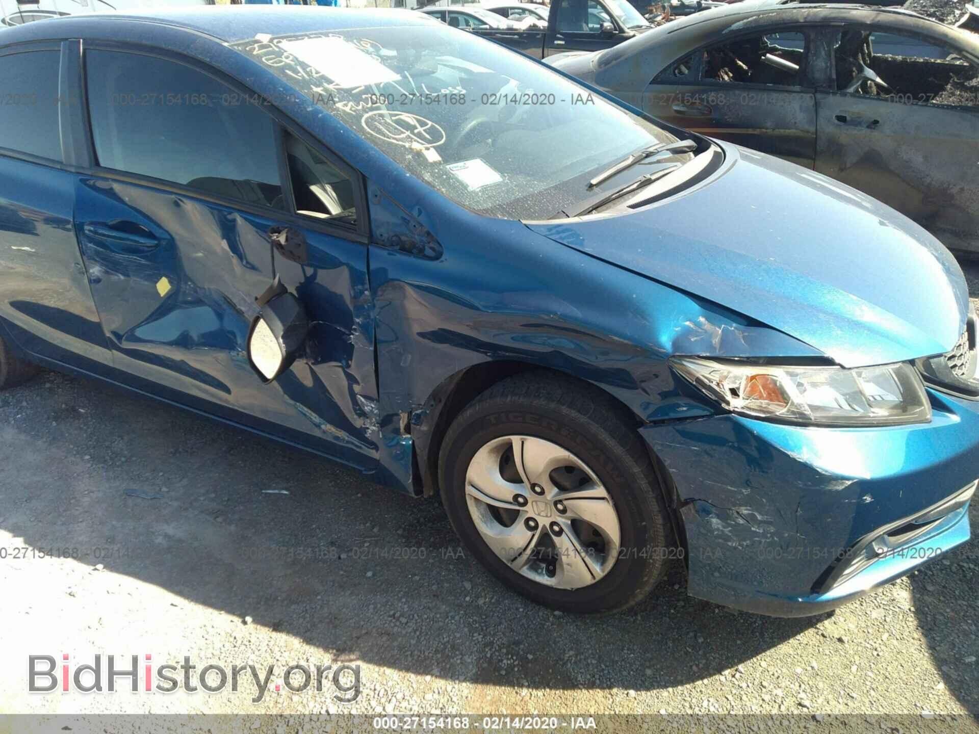 2013 HONDA CIVIC - VIN: 19XFB2F51DE259693 - Фото 6