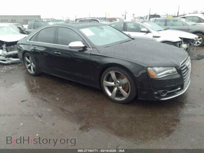 2013 Audi S8 Quattro, black — VIN WAUD2AFD4DN017935, IAAI