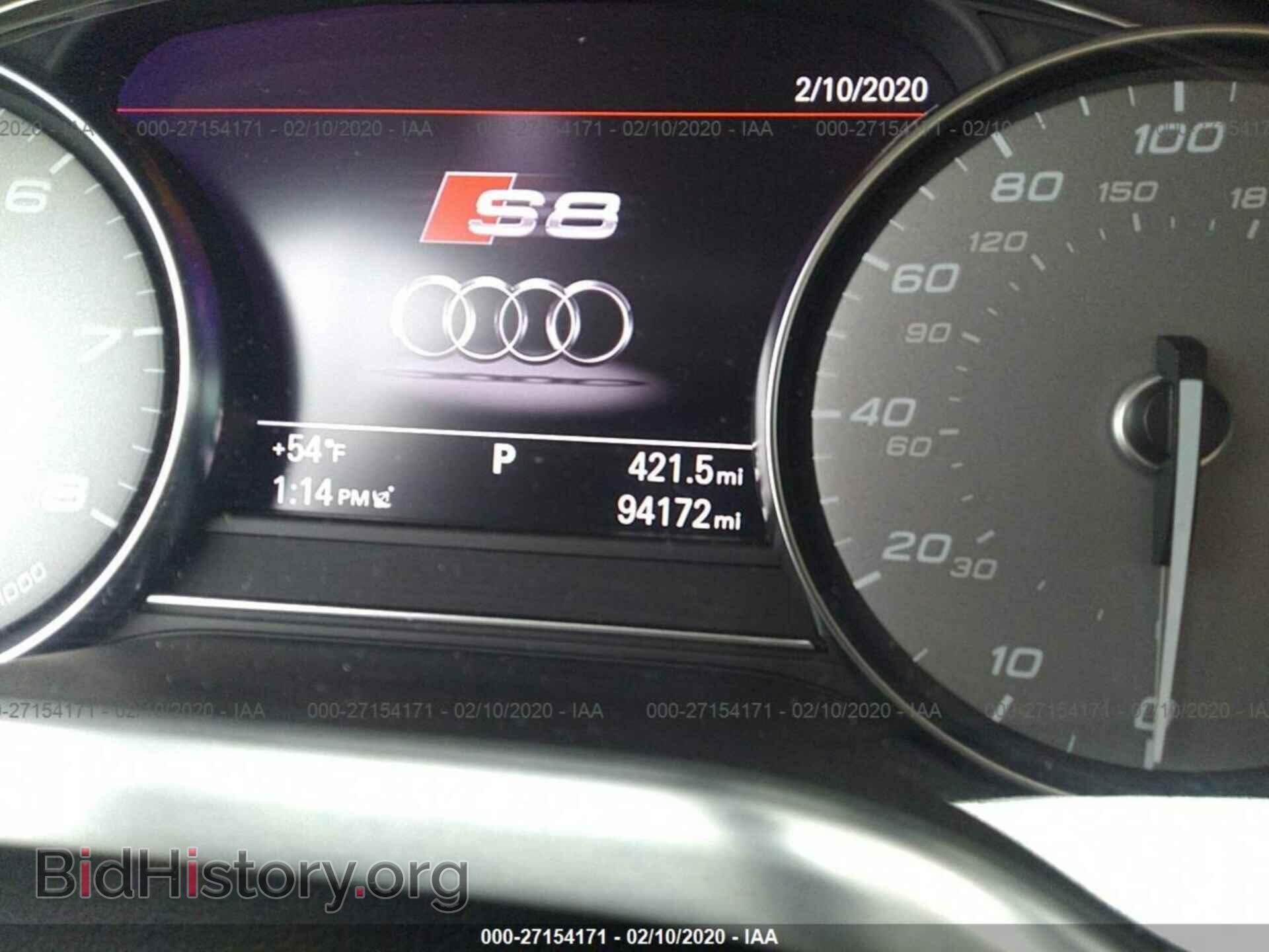 2013 AUDI S8 - VIN: WAUD2AFD4DN017935 - Фото 7