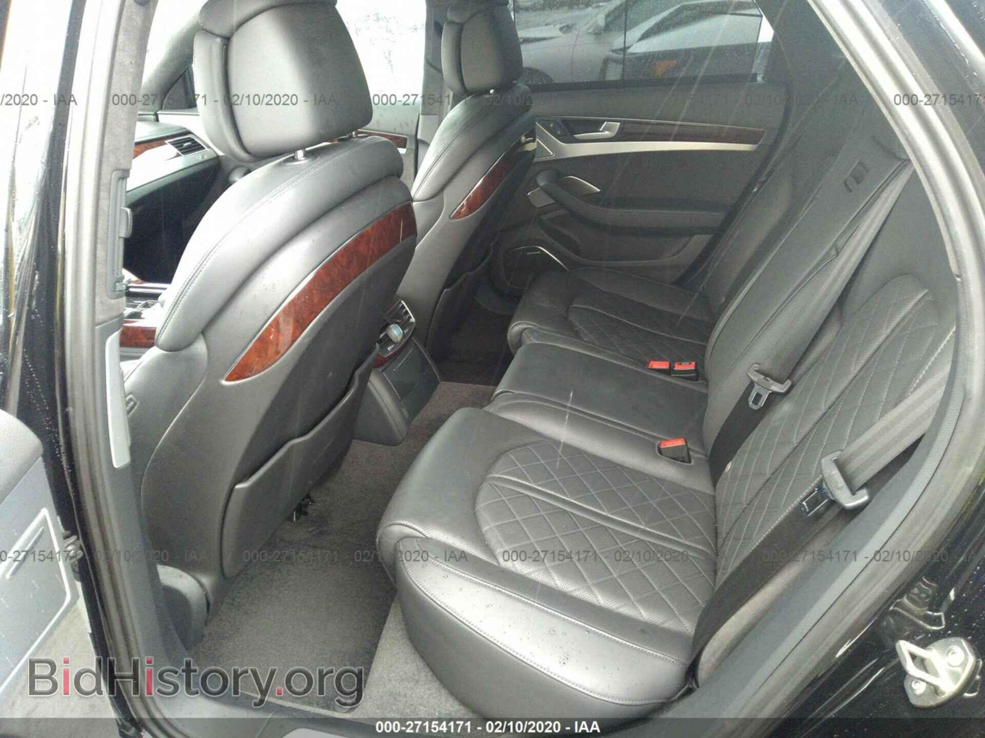 2013 AUDI S8 - VIN: WAUD2AFD4DN017935 - Фото 8