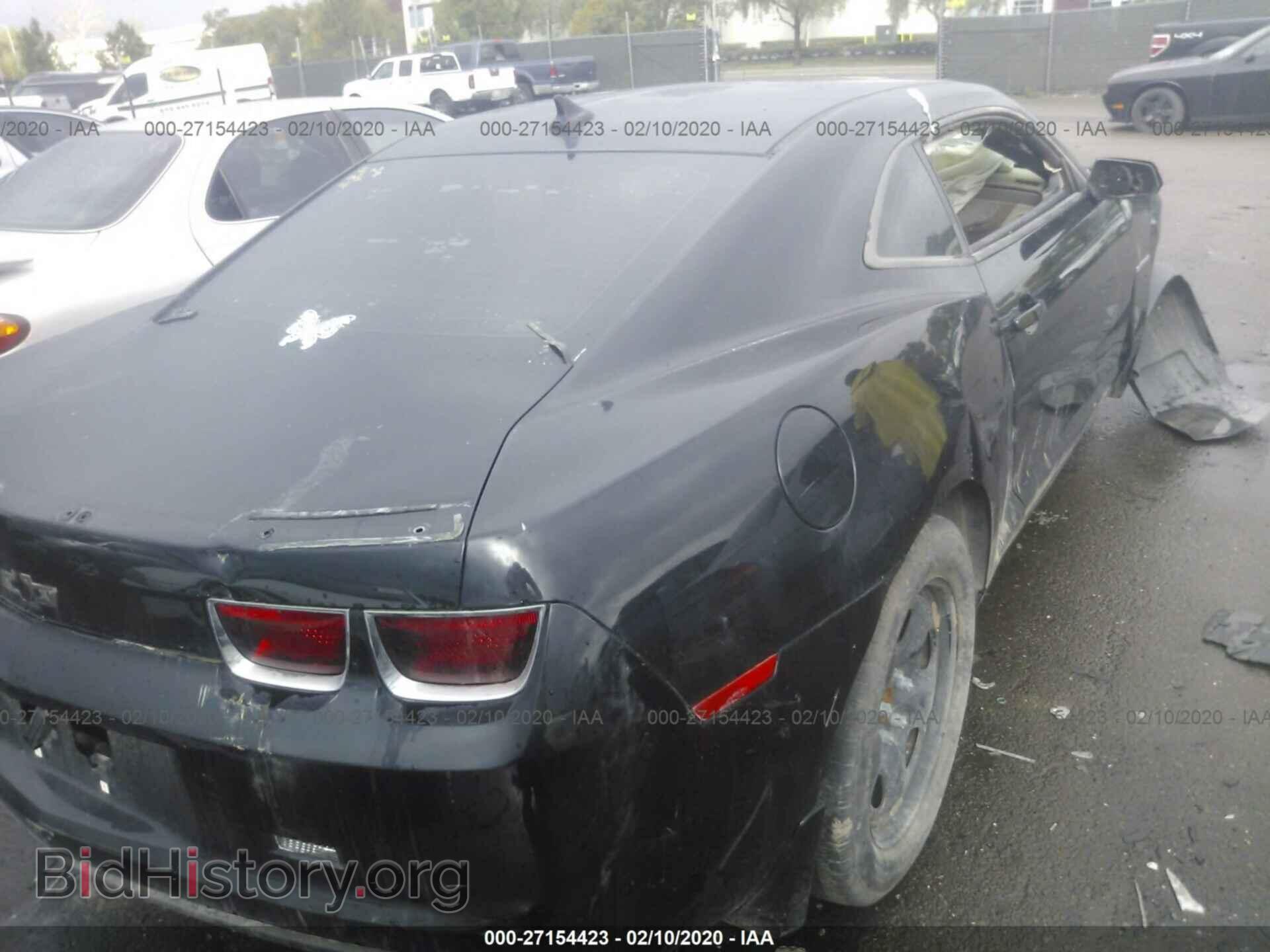 2013 CHEVROLET CAMARO - VIN: 2G1FA1E31D9240484 - Фото 4