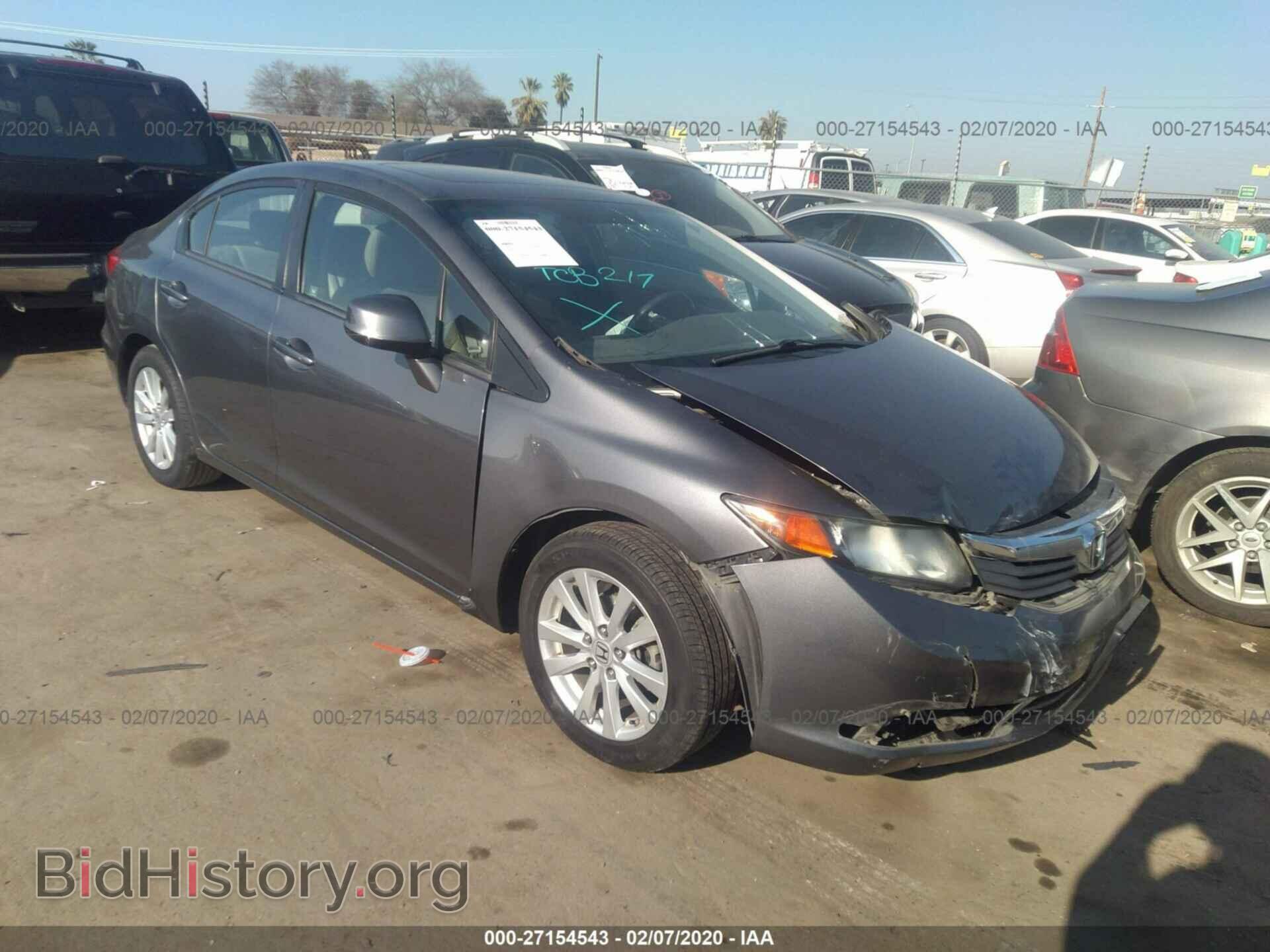 Photo 19XFB2F92CE310622 - HONDA CIVIC 2012