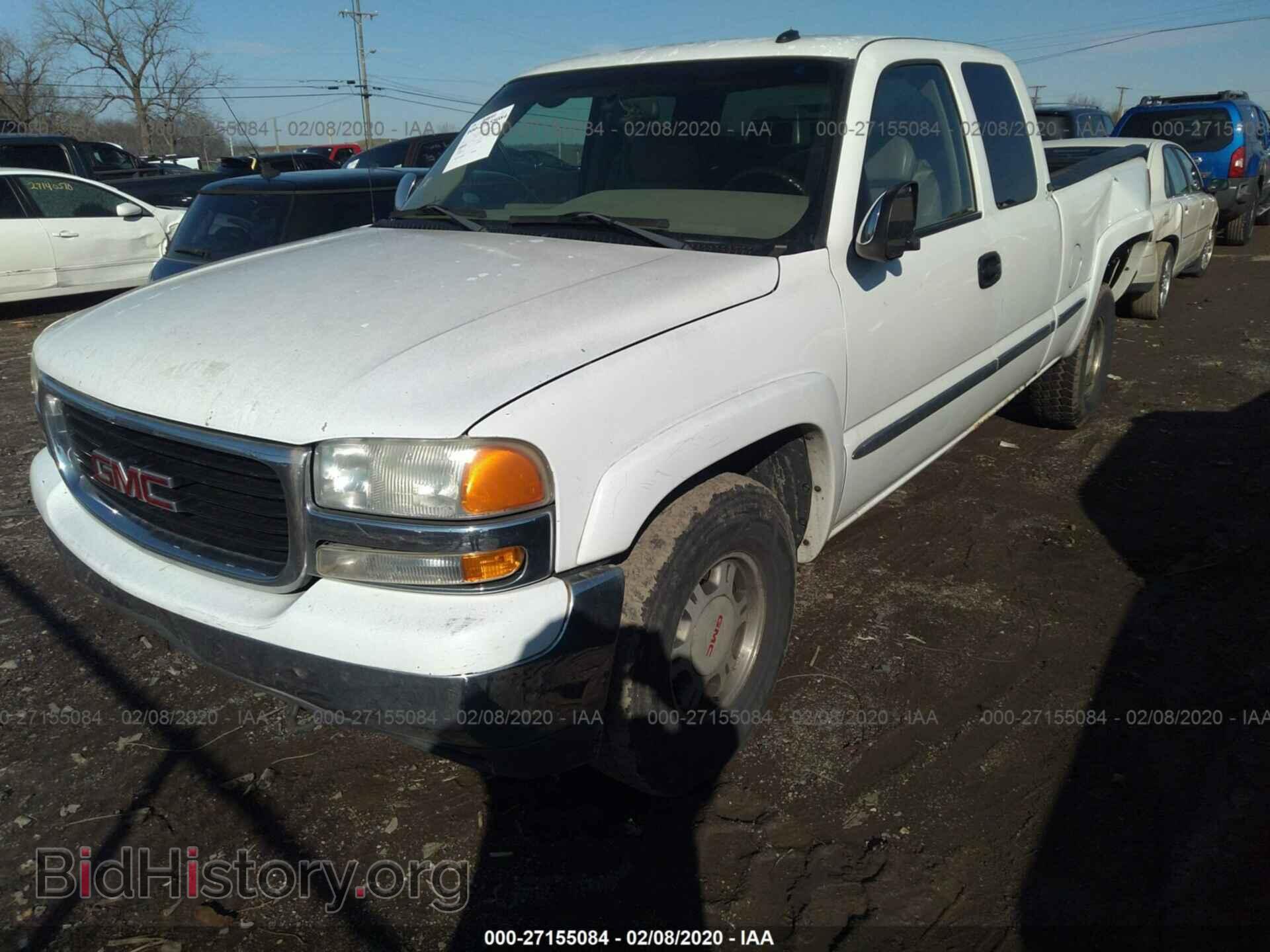 2002 GMC NEW SIERRA - VIN: 2GTEK19T021422764 - Фото 2
