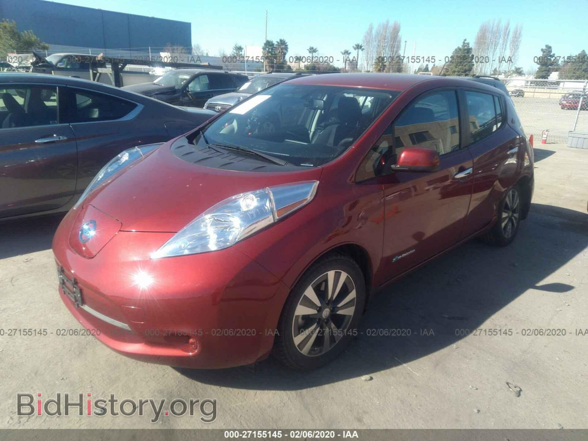 2015 NISSAN LEAF - VIN: 1N4AZ0CP2FC312143 - Фото 2