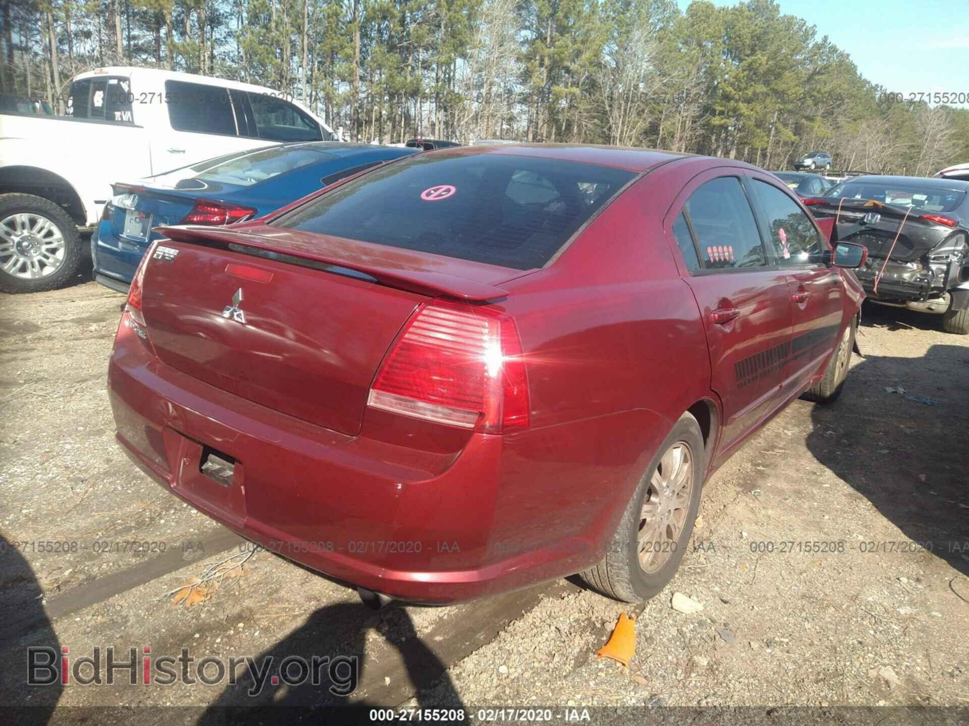 2006 MITSUBISHI GALANT - VIN: 4A3AB56F36E007850 - Фото 4