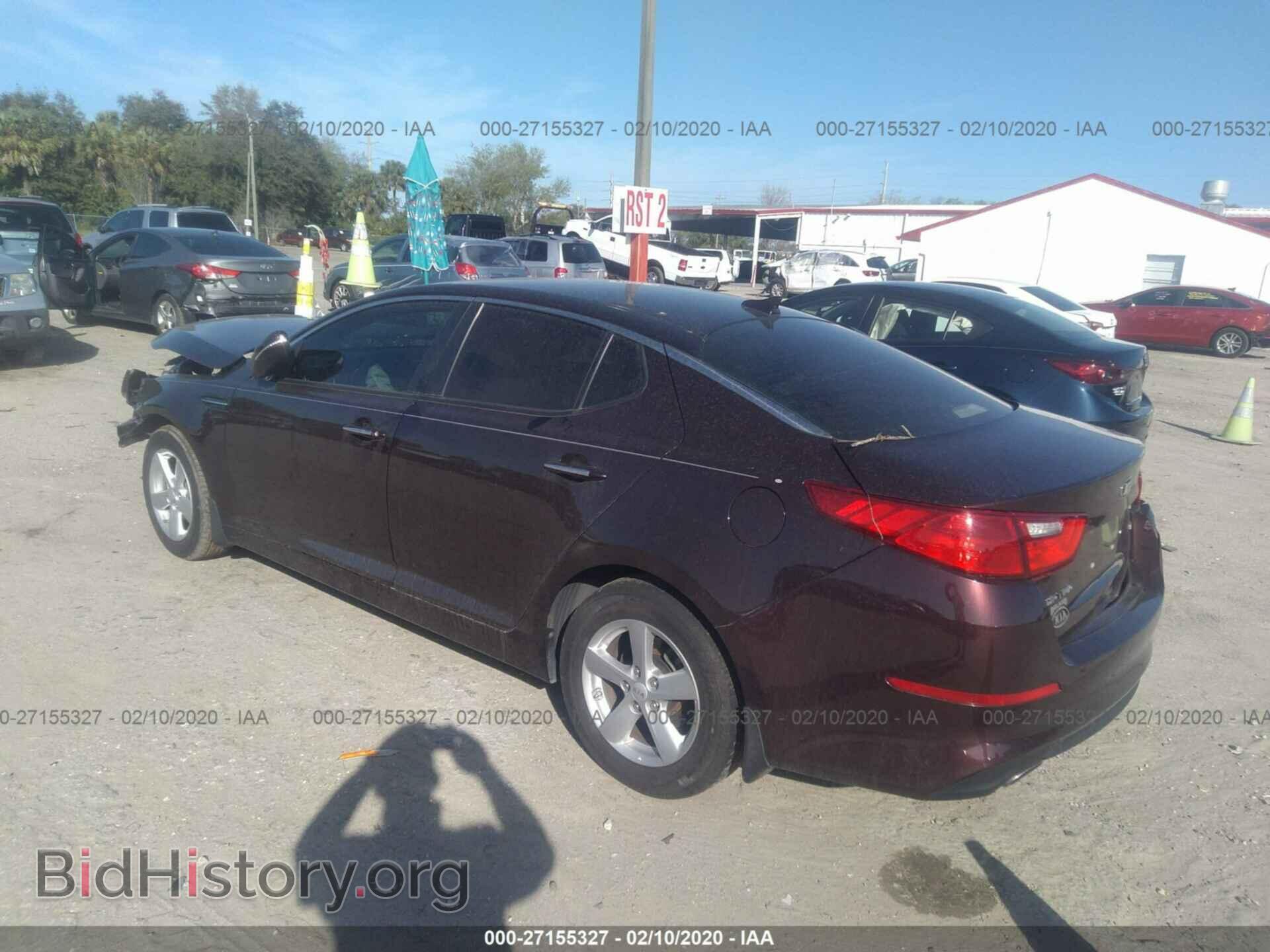 2014 KIA OPTIMA - VIN: 5XXGM4A70EG268333 - Фото 3