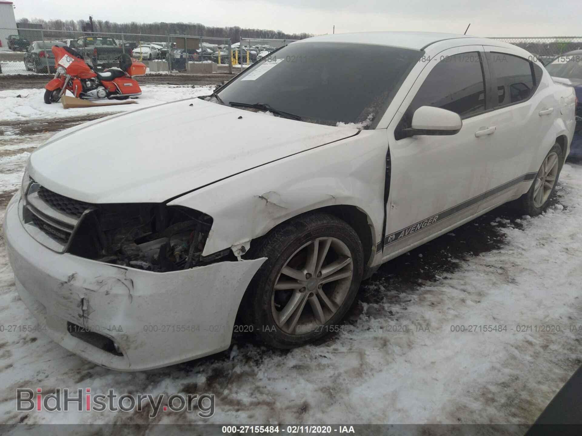 2011 DODGE AVENGER - VIN: 1B3BD1FG8BN548875 - Фото 2