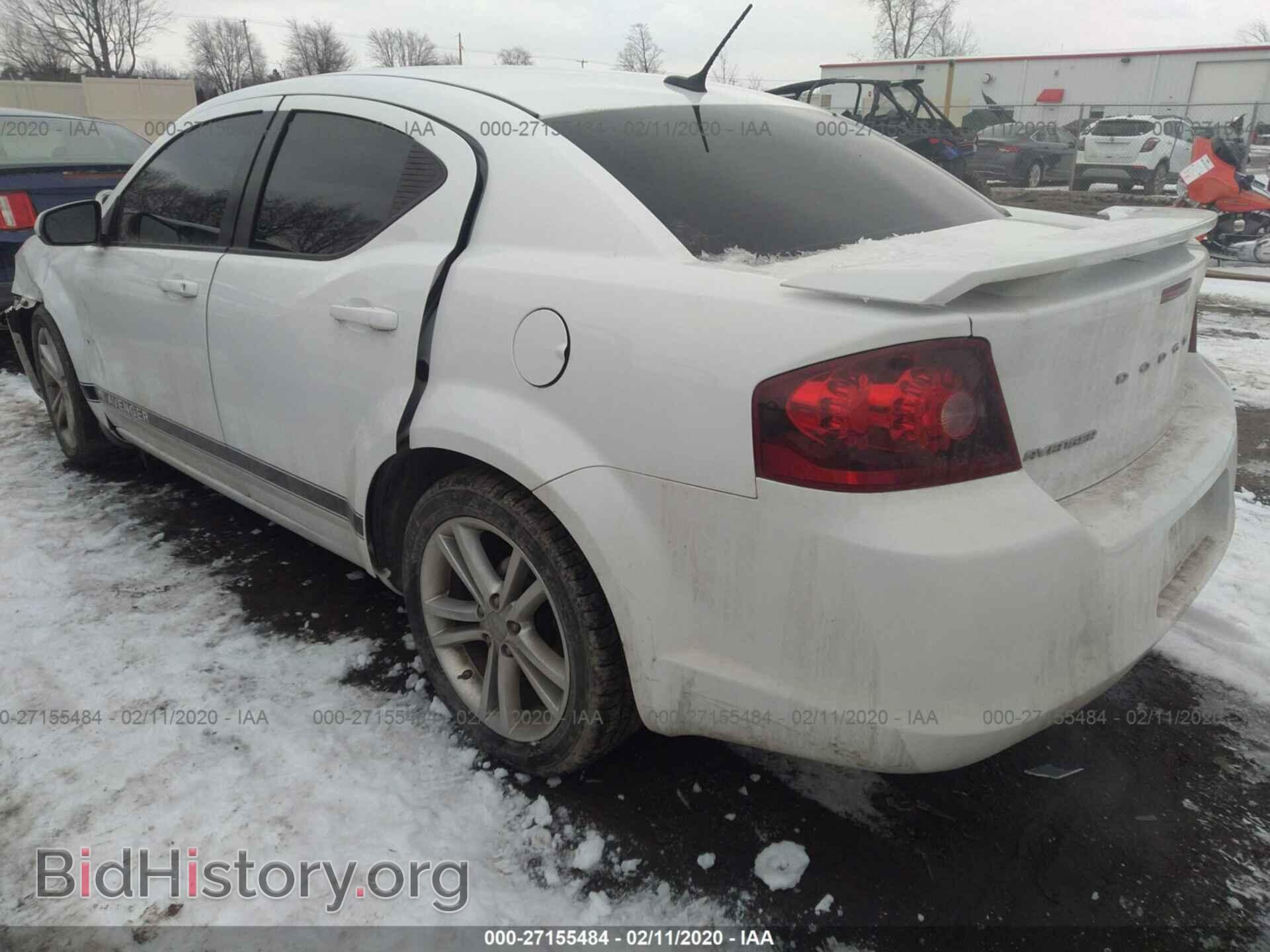 2011 DODGE AVENGER - VIN: 1B3BD1FG8BN548875 - Фото 3