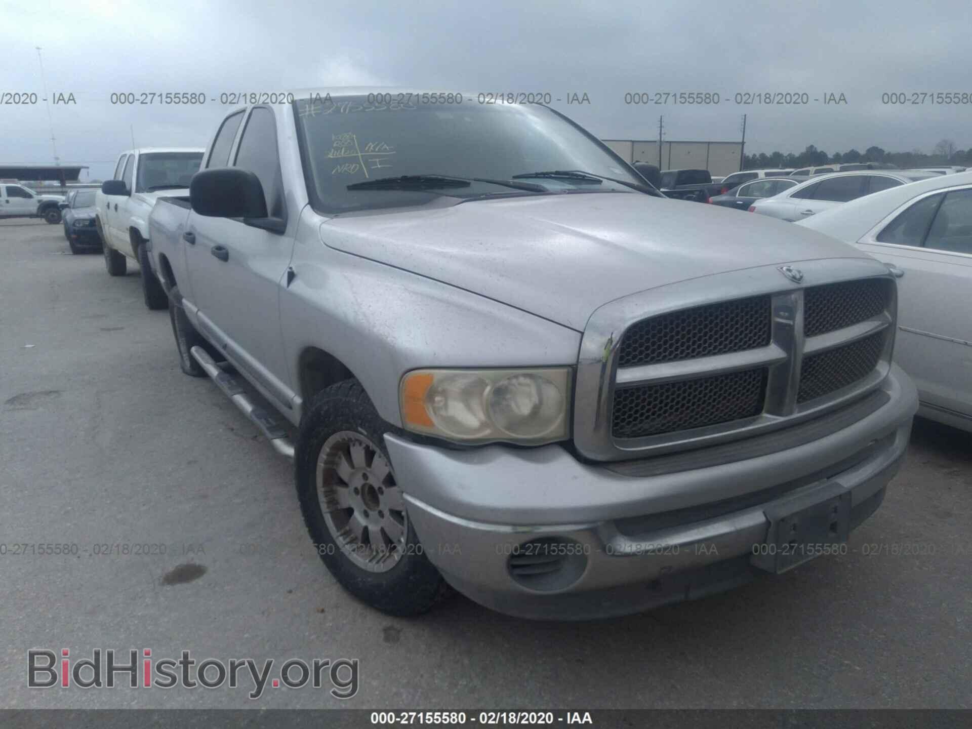 Фотография 3B7HA18N62G101757 - DODGE RAM 1500 2002