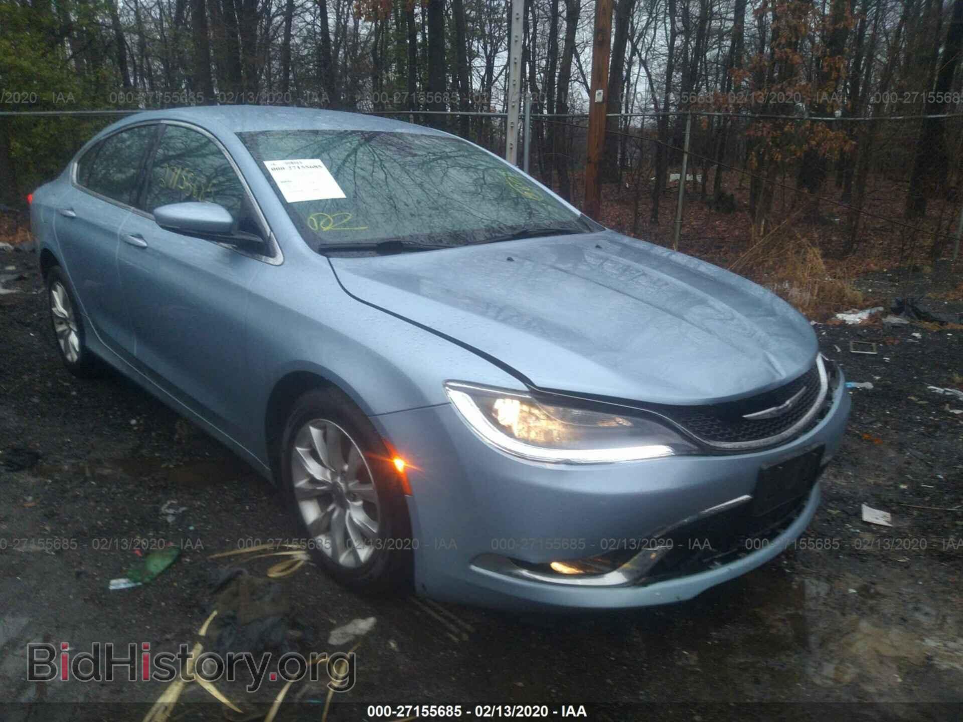 Photo 1C3CCCCB3FN645311 - CHRYSLER 200 2015