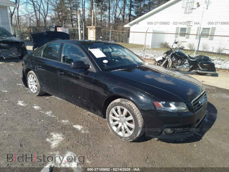 2012 Audi A4 Premium (VIN WAUBFAFL4CA119695) — photo 1 of 10, IAAI, damage: rear