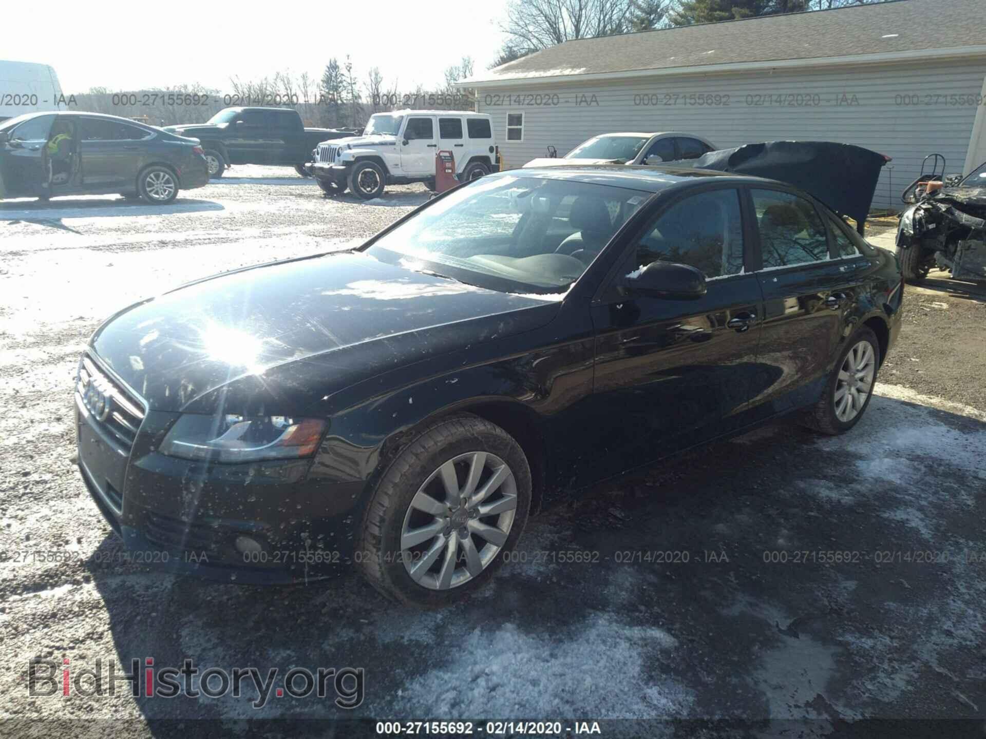 2012 AUDI A4 - VIN: WAUBFAFL4CA119695 - Photo 2