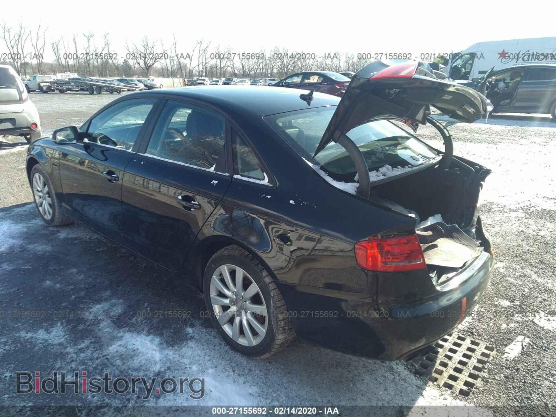2012 AUDI A4 - VIN: WAUBFAFL4CA119695 - Photo 3