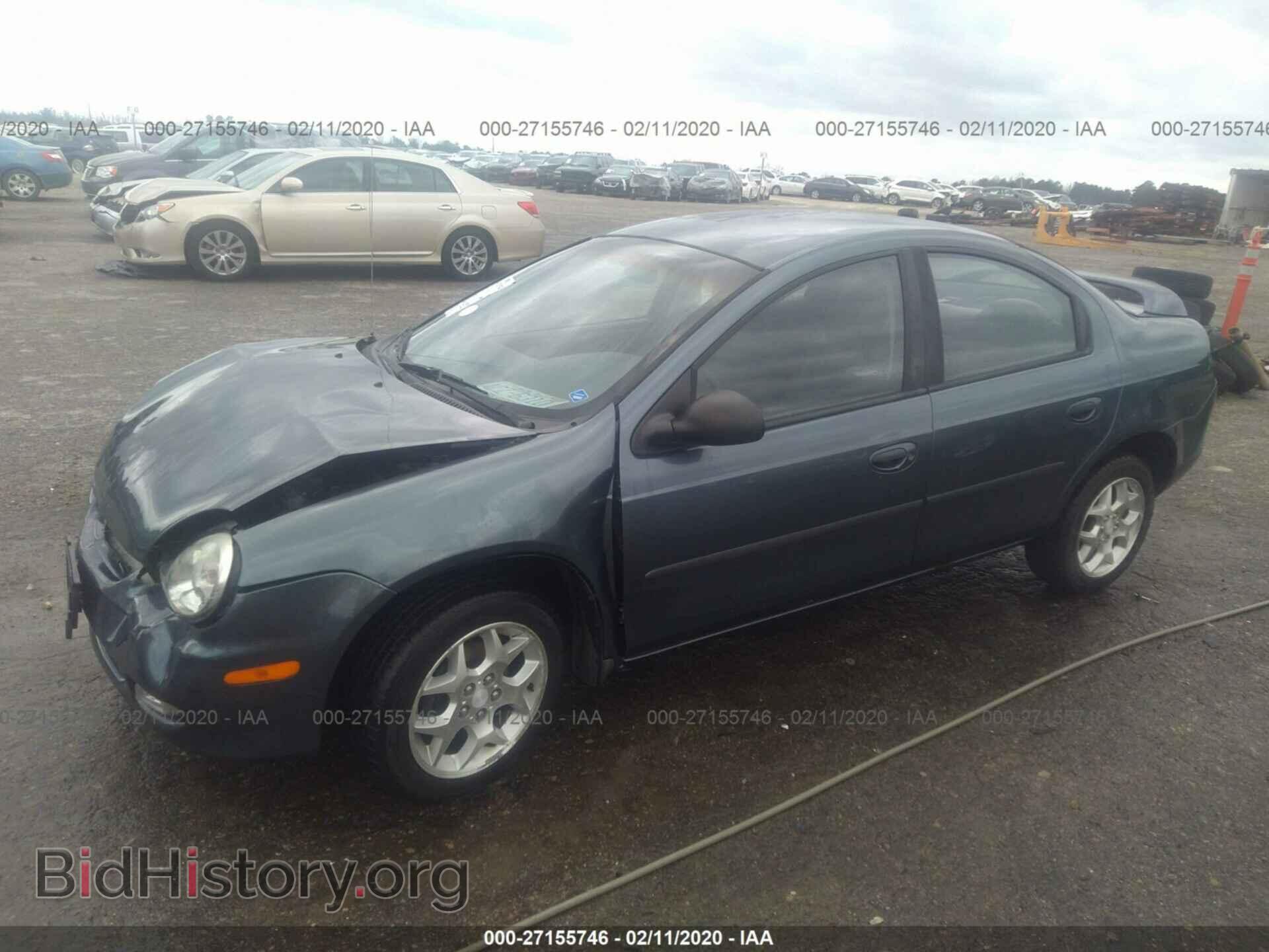 2002 DODGE NEON - VIN: 1B3ES56C82D504548 - Фото 2