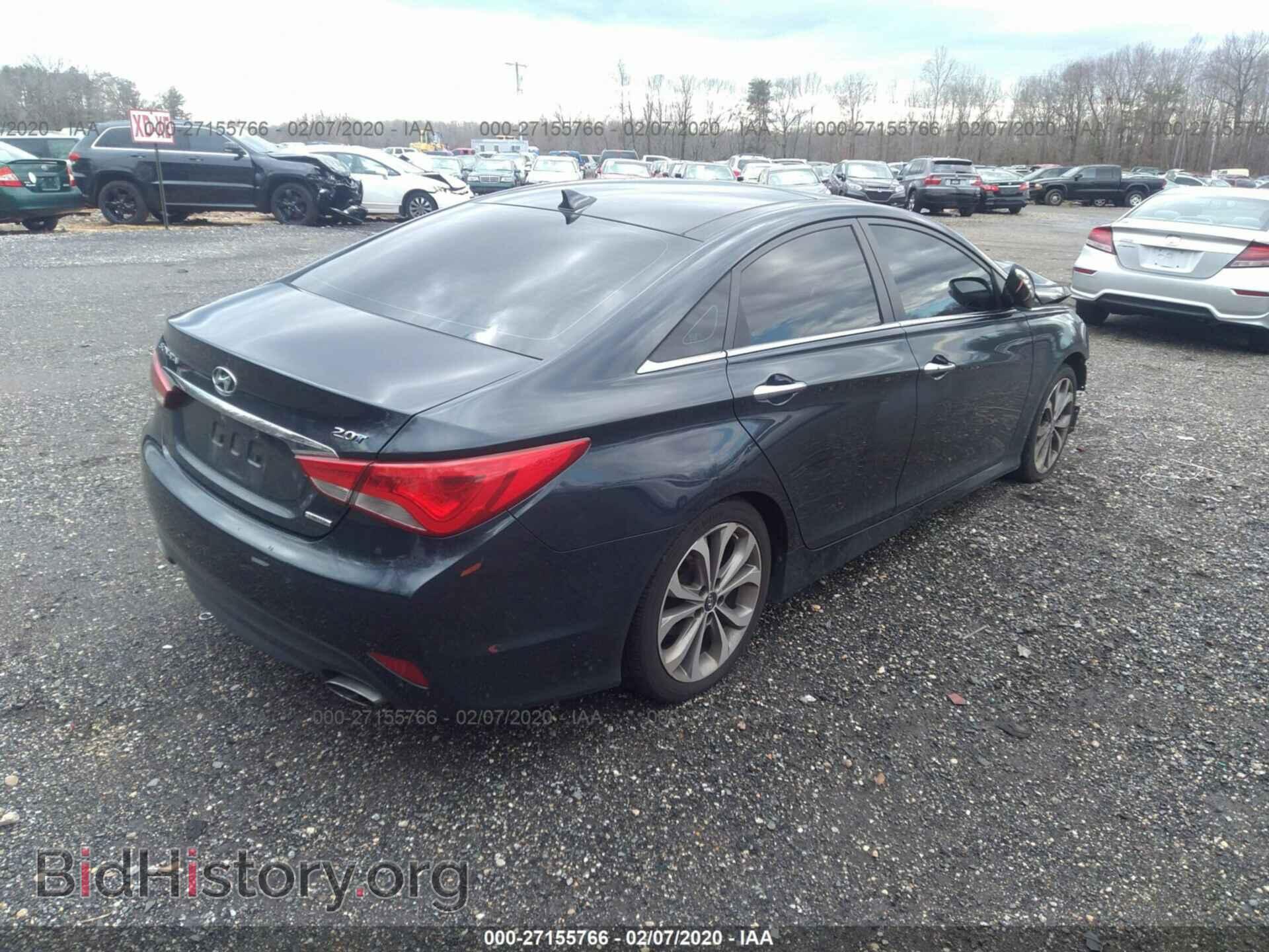 2014 HYUNDAI SONATA - VIN: 5NPEC4AB7EH874330 - Фото 4