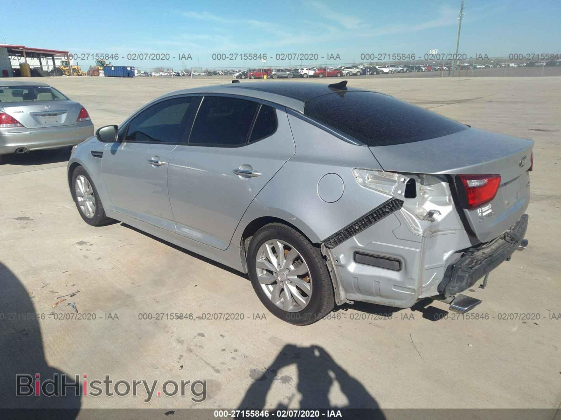 2015 KIA OPTIMA - VIN: 5XXGN4A70FG433666 - Фото 3