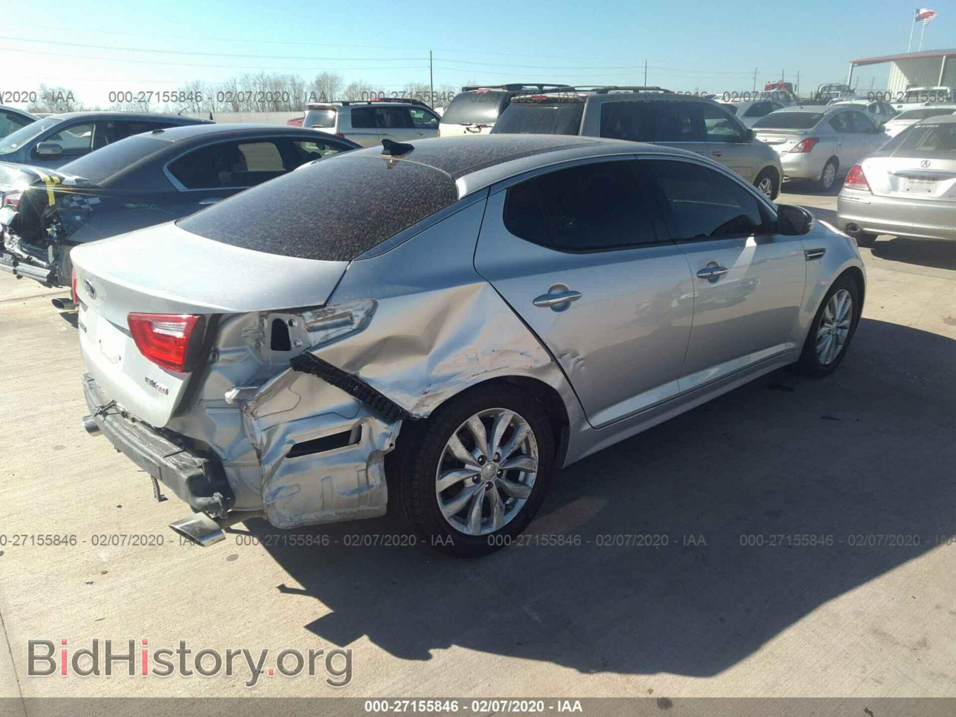2015 KIA OPTIMA - VIN: 5XXGN4A70FG433666 - Фото 4