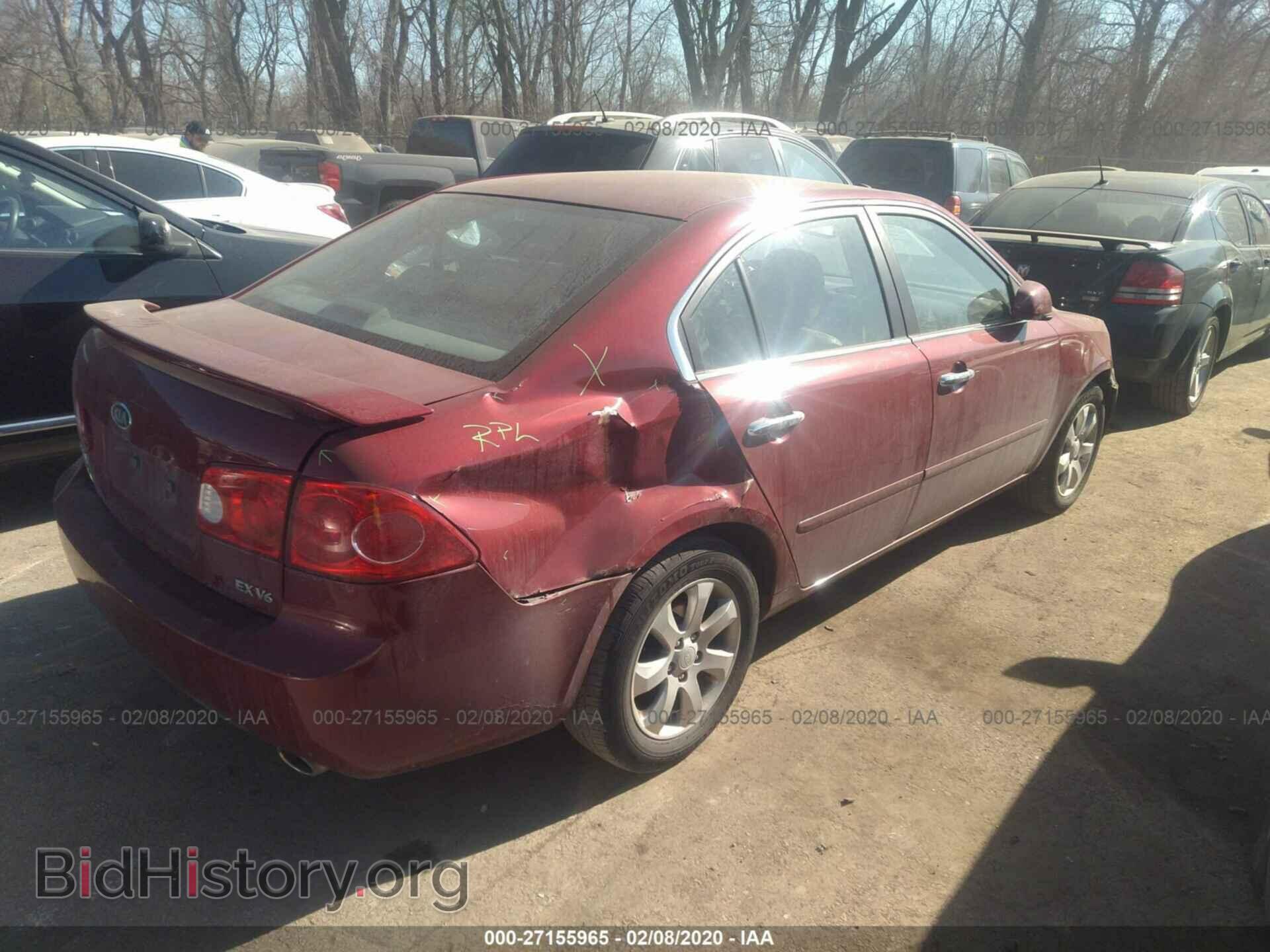 2008 KIA OPTIMA - VIN: KNAGE124185221821 - Фото 4